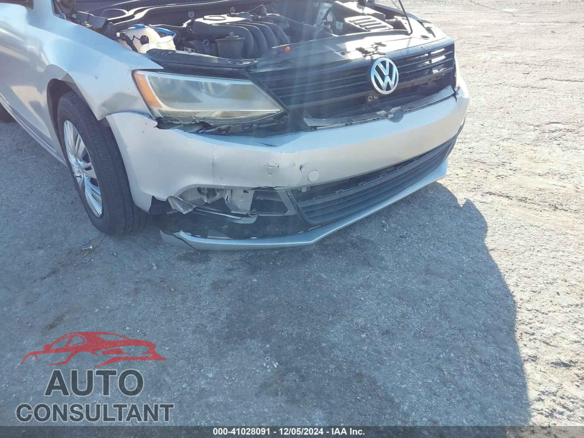 VOLKSWAGEN JETTA 2012 - 3VW2K7AJ2CM306487