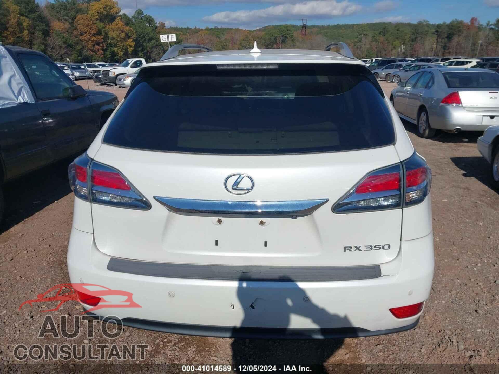 LEXUS RX 350 2013 - 2T2ZK1BA5DC088449