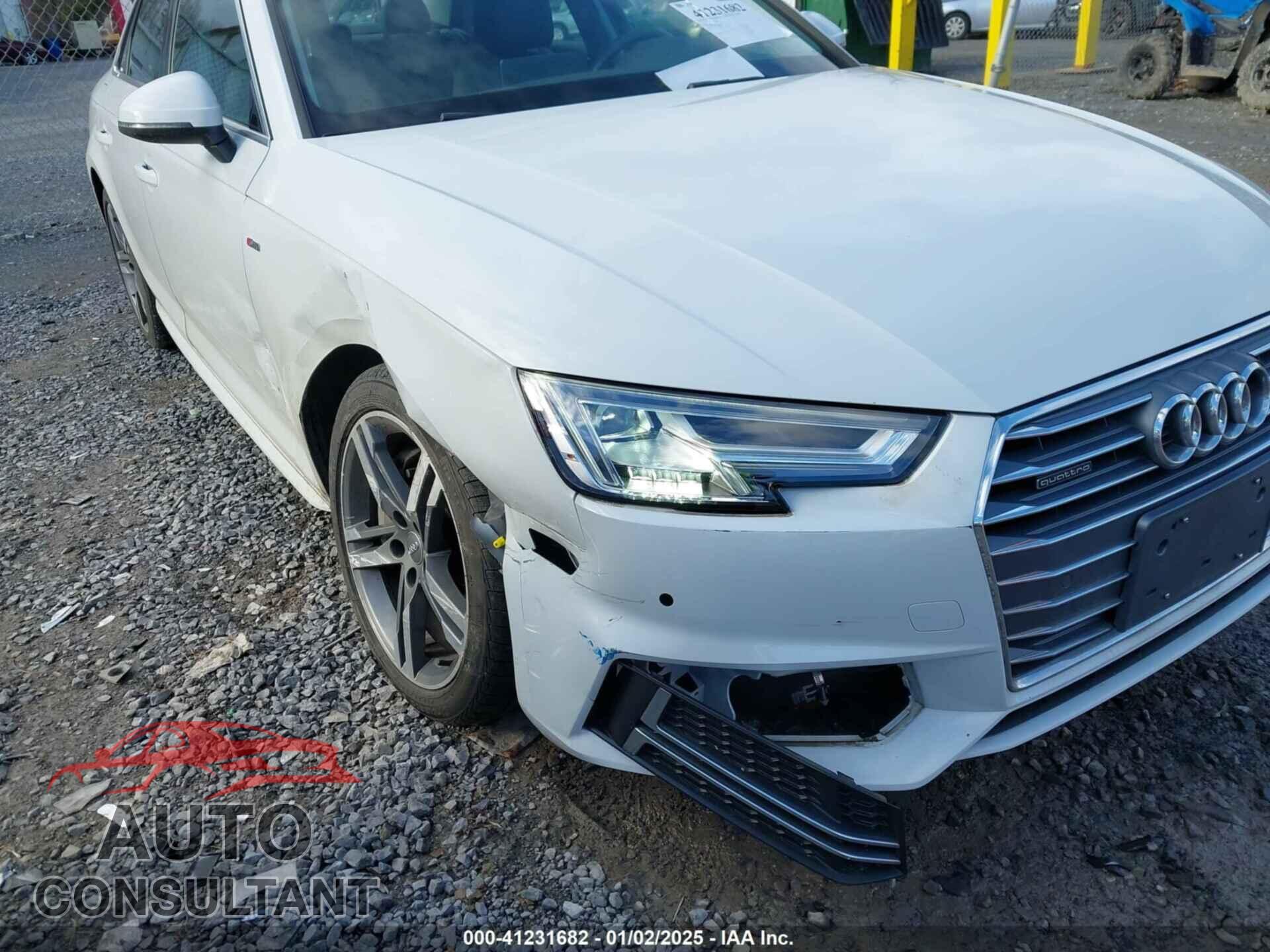 AUDI A4 2018 - WAUENAF48JA144430