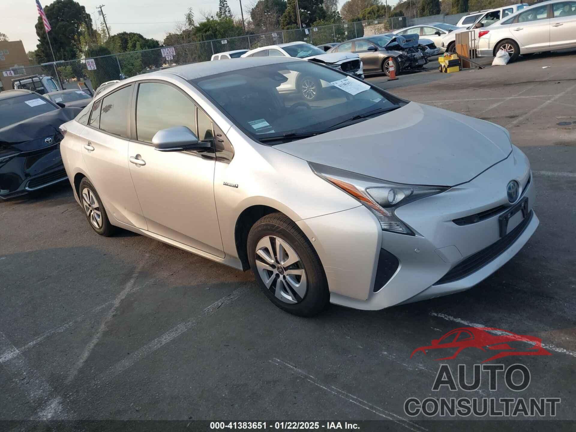 TOYOTA PRIUS 2018 - JTDKBRFU6J3594224