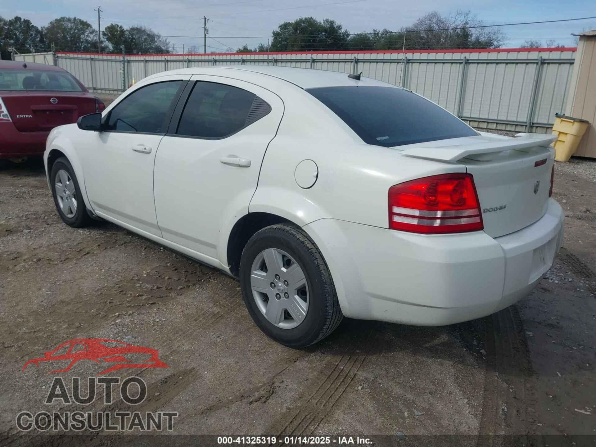 DODGE AVENGER 2010 - 1B3CC4FB9AN169962