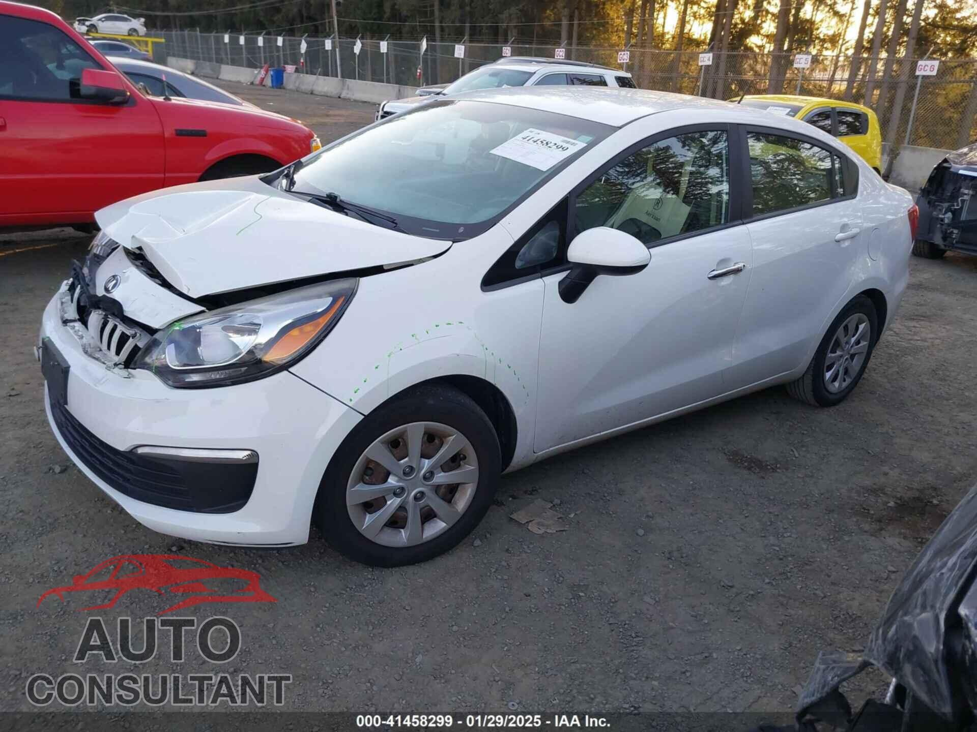 KIA RIO 2017 - KNADM4A38H6015860