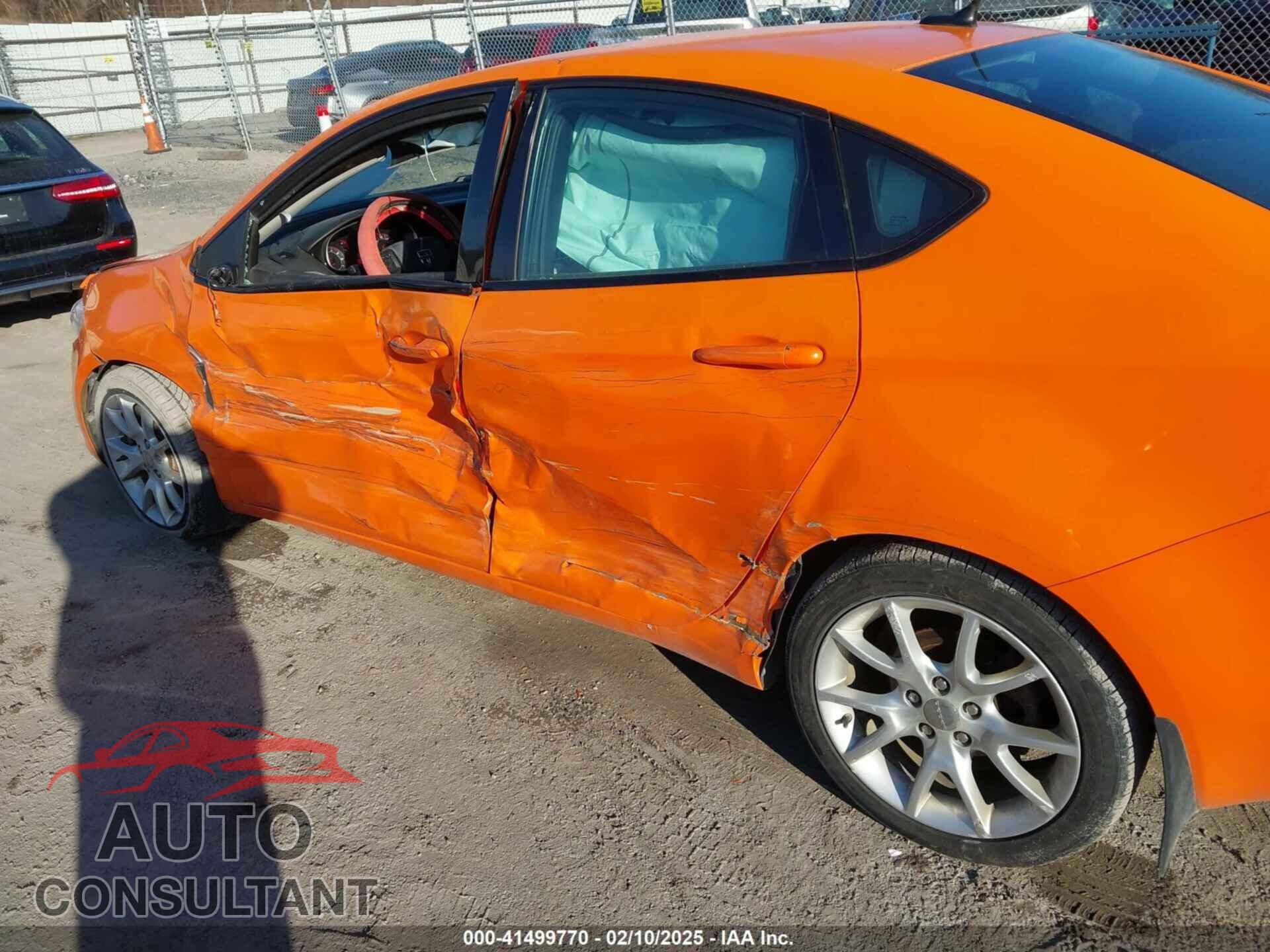 DODGE DART 2013 - 1C3CDFBA0DD171585