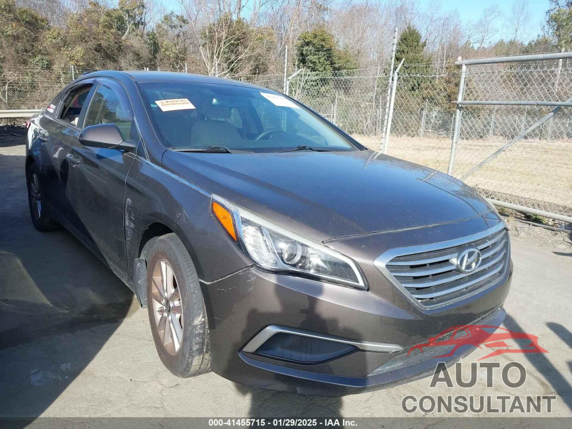 HYUNDAI SONATA 2016 - 5NPE24AFXGH291226