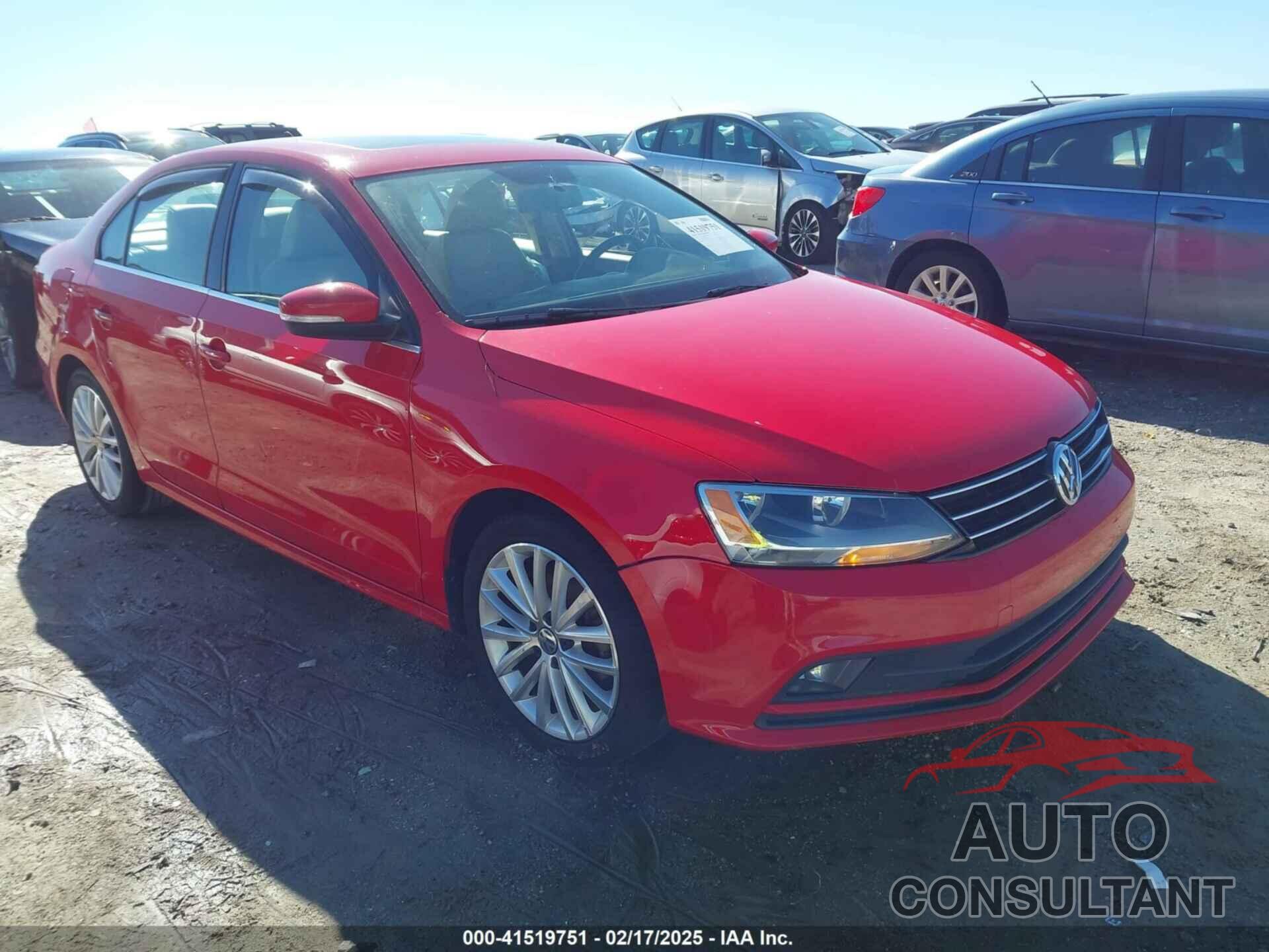 VOLKSWAGEN JETTA 2015 - 3VWD17AJ4FM202311