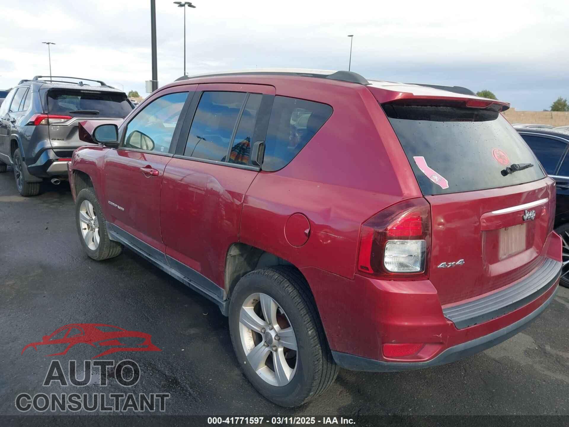 JEEP COMPASS 2014 - 1C4NJDBB3ED728212