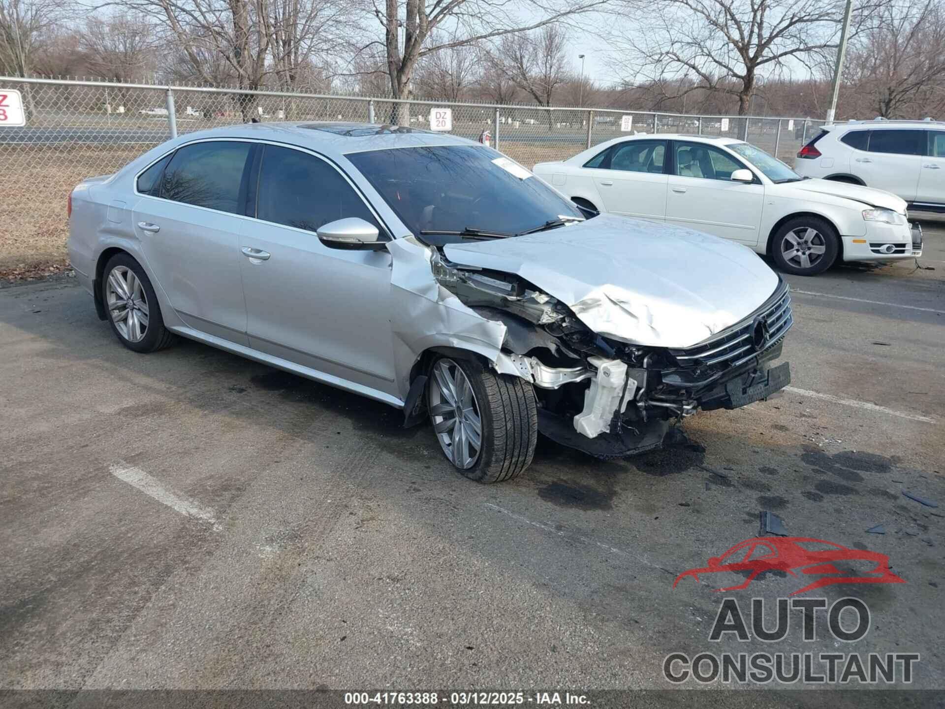 VOLKSWAGEN PASSAT 2016 - 1VWCT7A3XGC018484