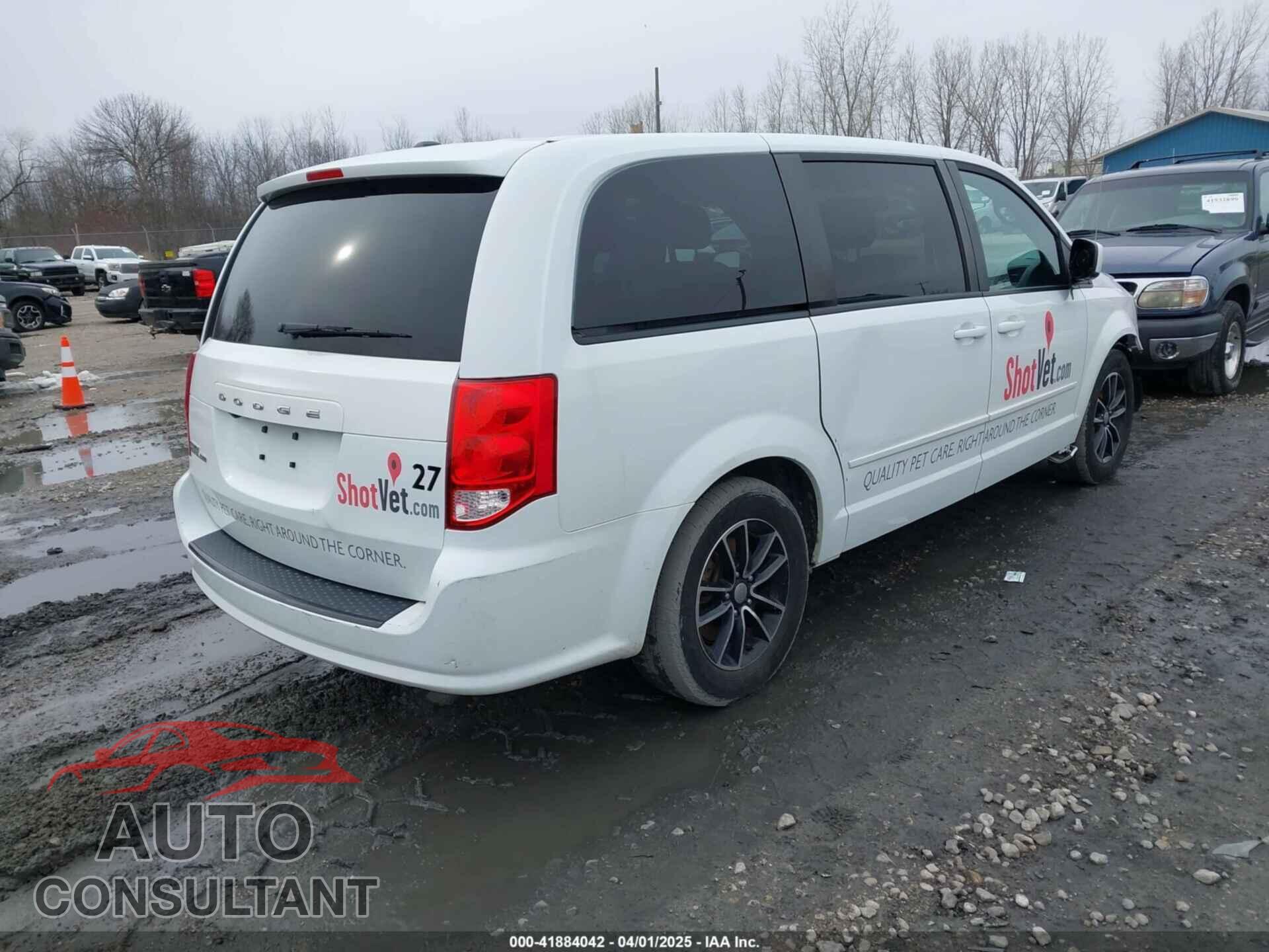 DODGE GRAND CARAVAN 2016 - 2C4RDGCG4GR107730