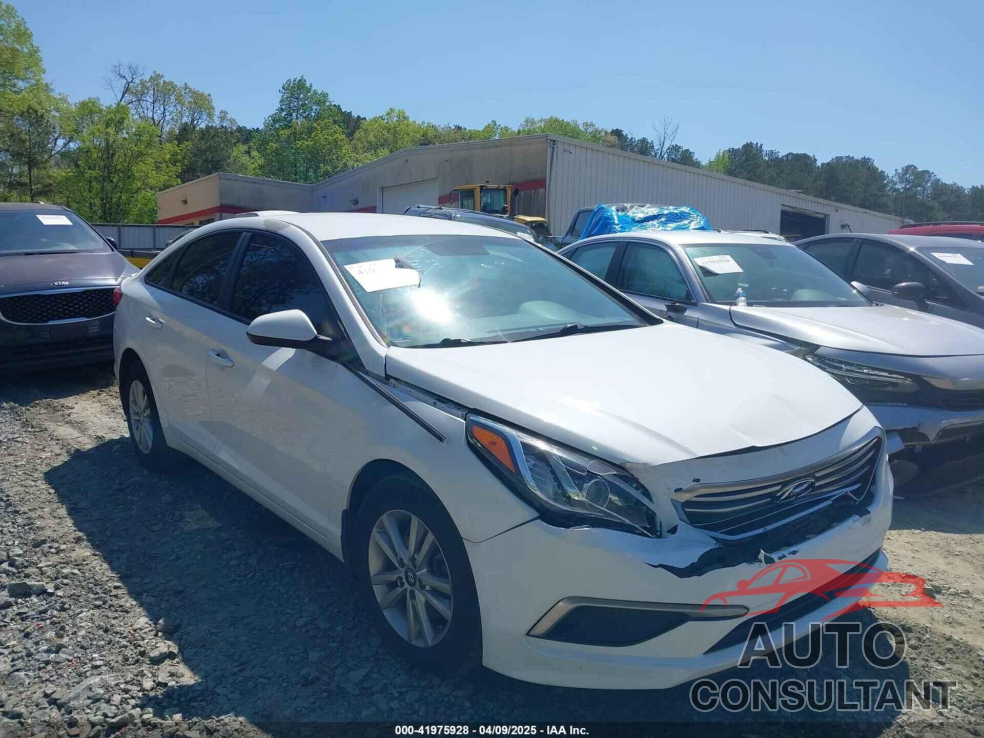 HYUNDAI SONATA 2017 - 5NPE24AFXHH481349