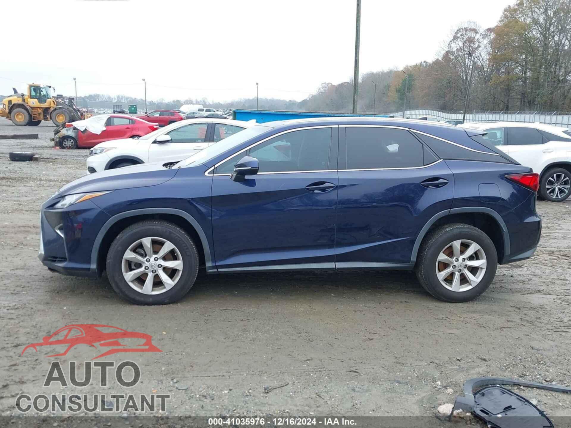 LEXUS RX 350 2017 - 2T2BZMCA4HC108757
