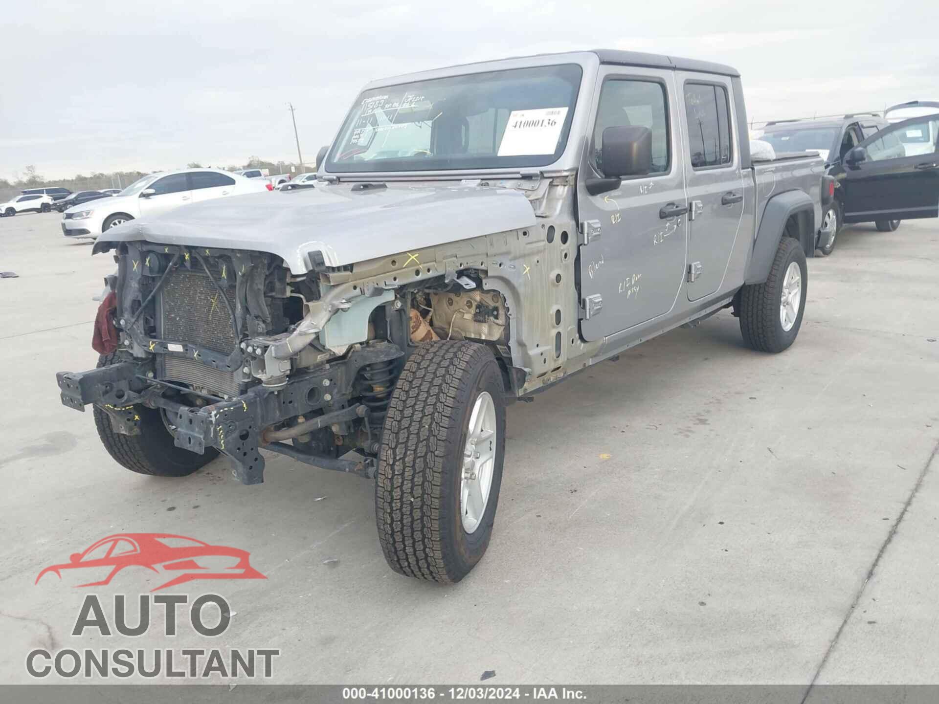 JEEP GLADIATOR 2020 - 1C6HJTAG5LL122666