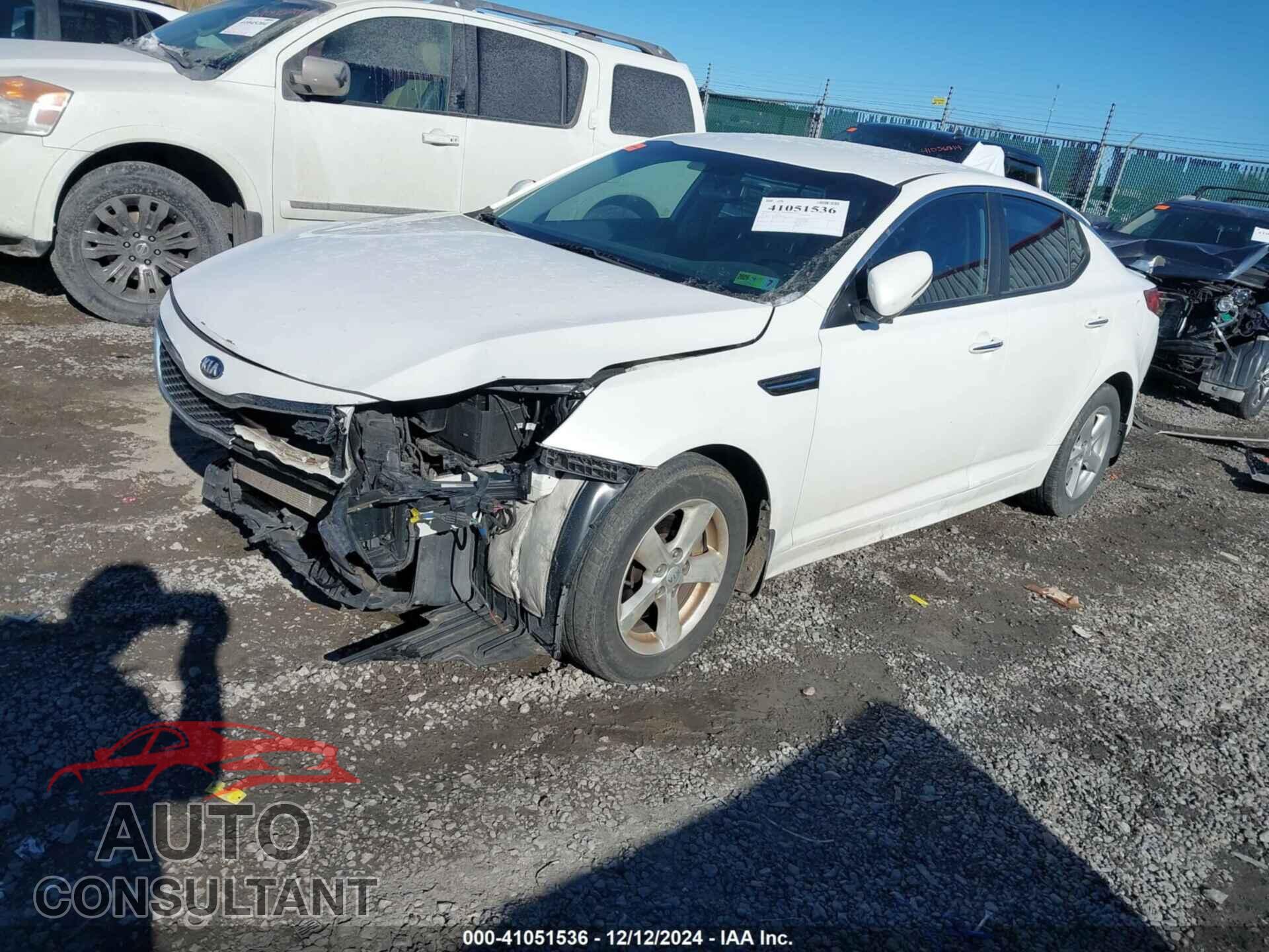 KIA OPTIMA 2014 - KNAGM4A70E5499752