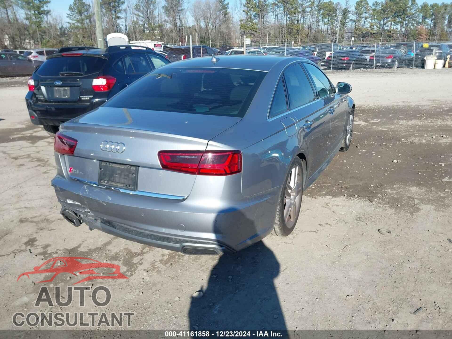 AUDI A6 2016 - WAUGFAFC2GN054737