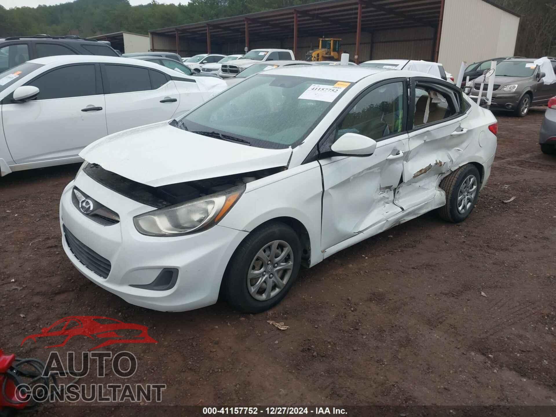 HYUNDAI ACCENT 2013 - KMHCT4AE3DU311728