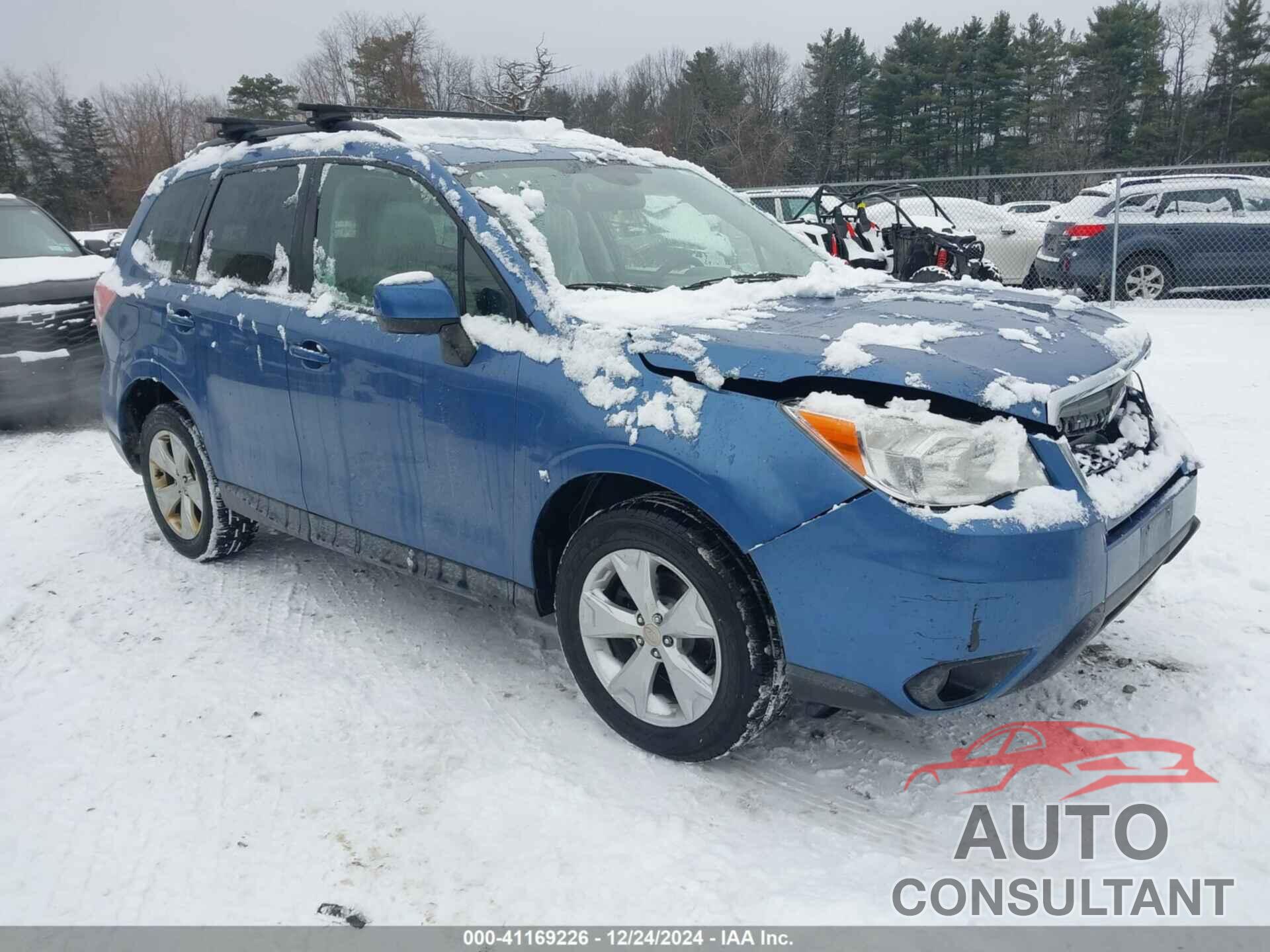 SUBARU FORESTER 2016 - JF2SJAFC9GH430202