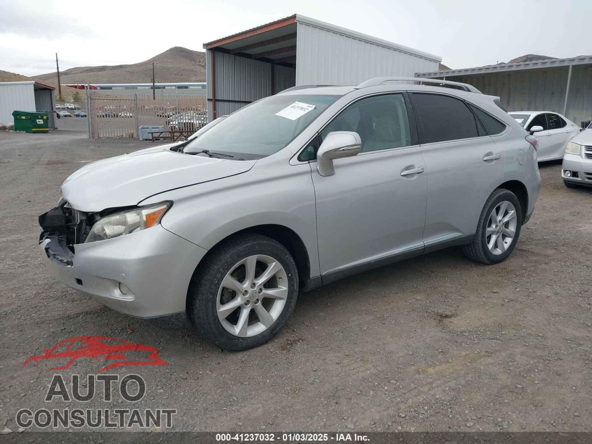 LEXUS RX 350 2011 - 2T2BK1BA3BC101410