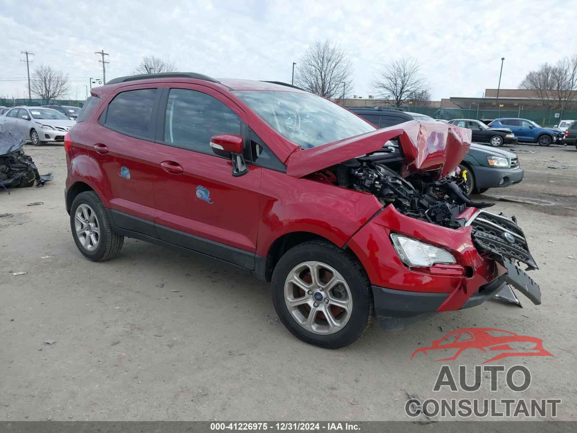 FORD ECOSPORT 2021 - MAJ3S2GE7MC407554
