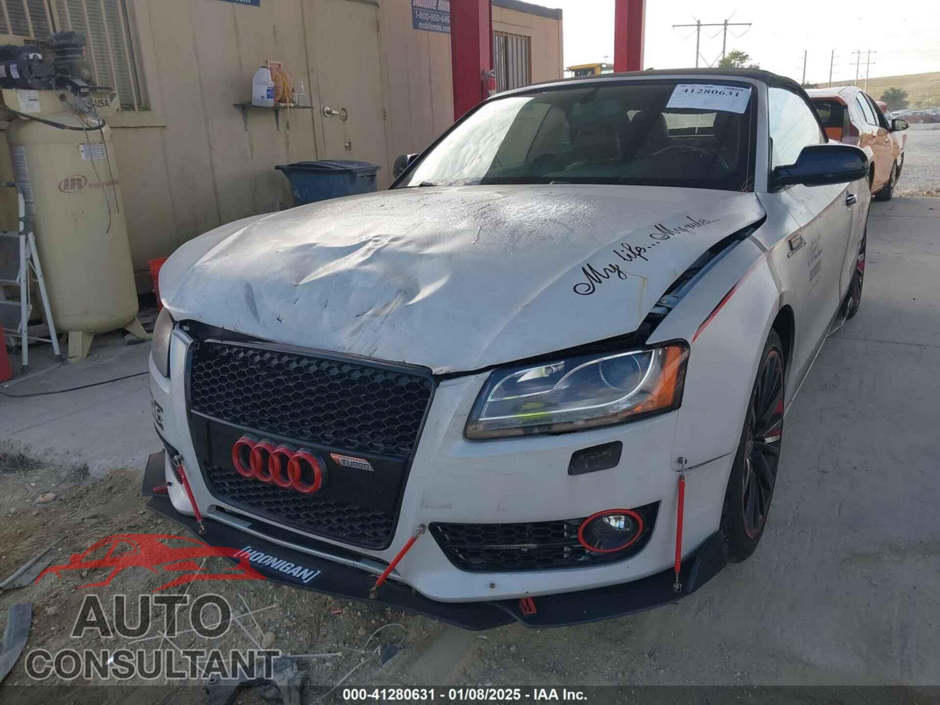 AUDI A5 2010 - WAULFAFH4AN020929