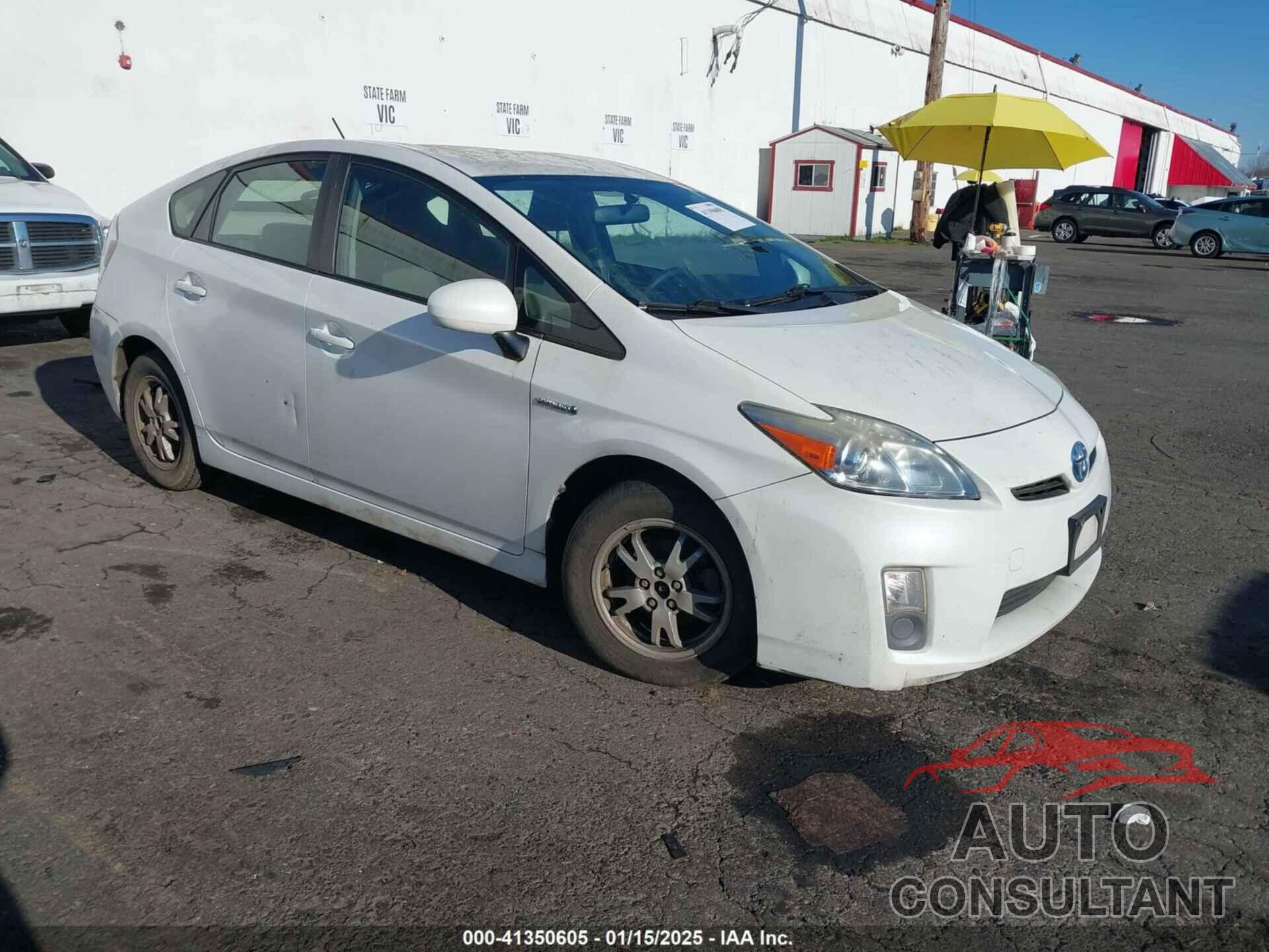 TOYOTA PRIUS 2011 - JTDKN3DU4B0327738