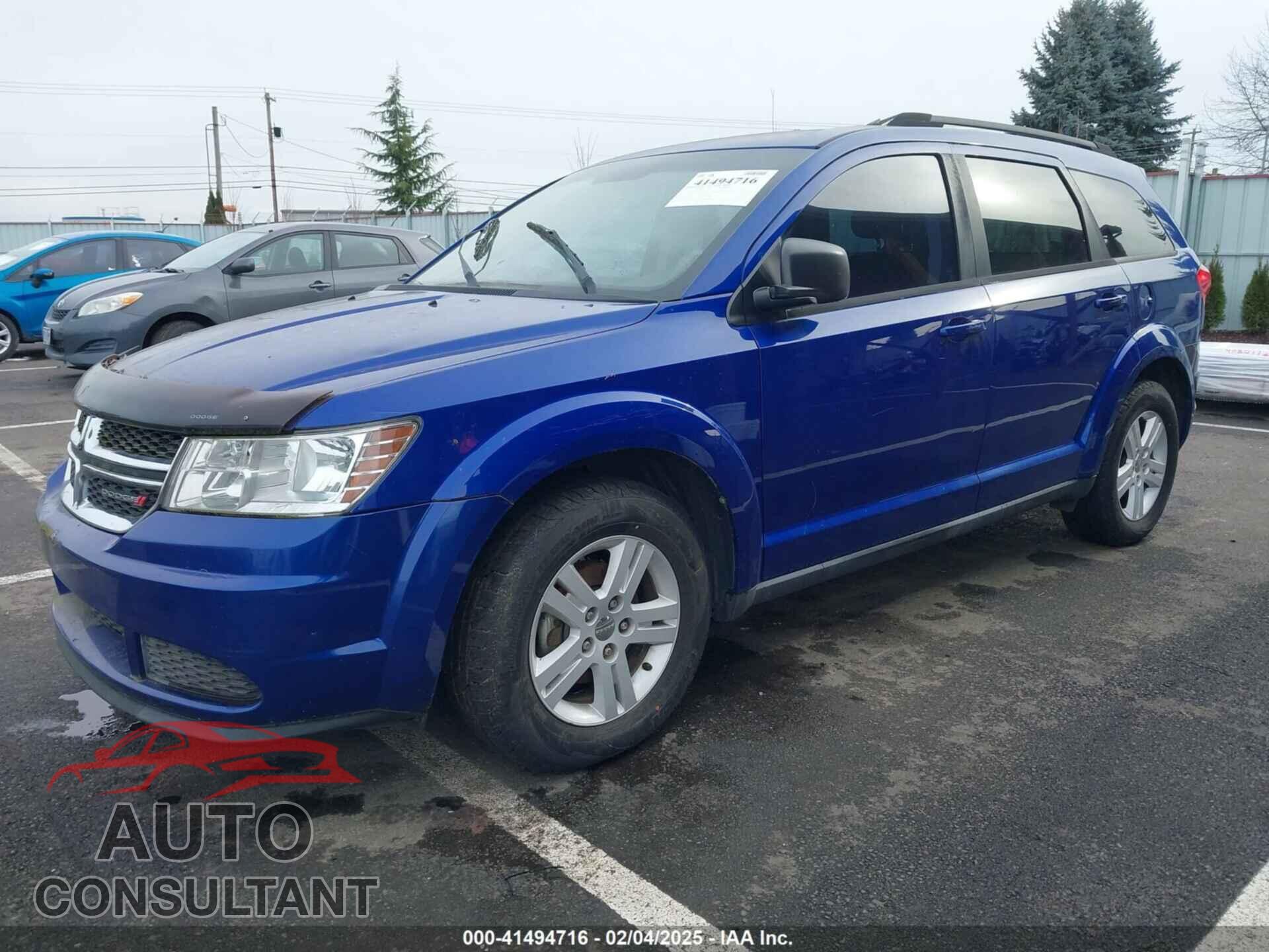 DODGE JOURNEY 2012 - 3C4PDCAB0CT282975
