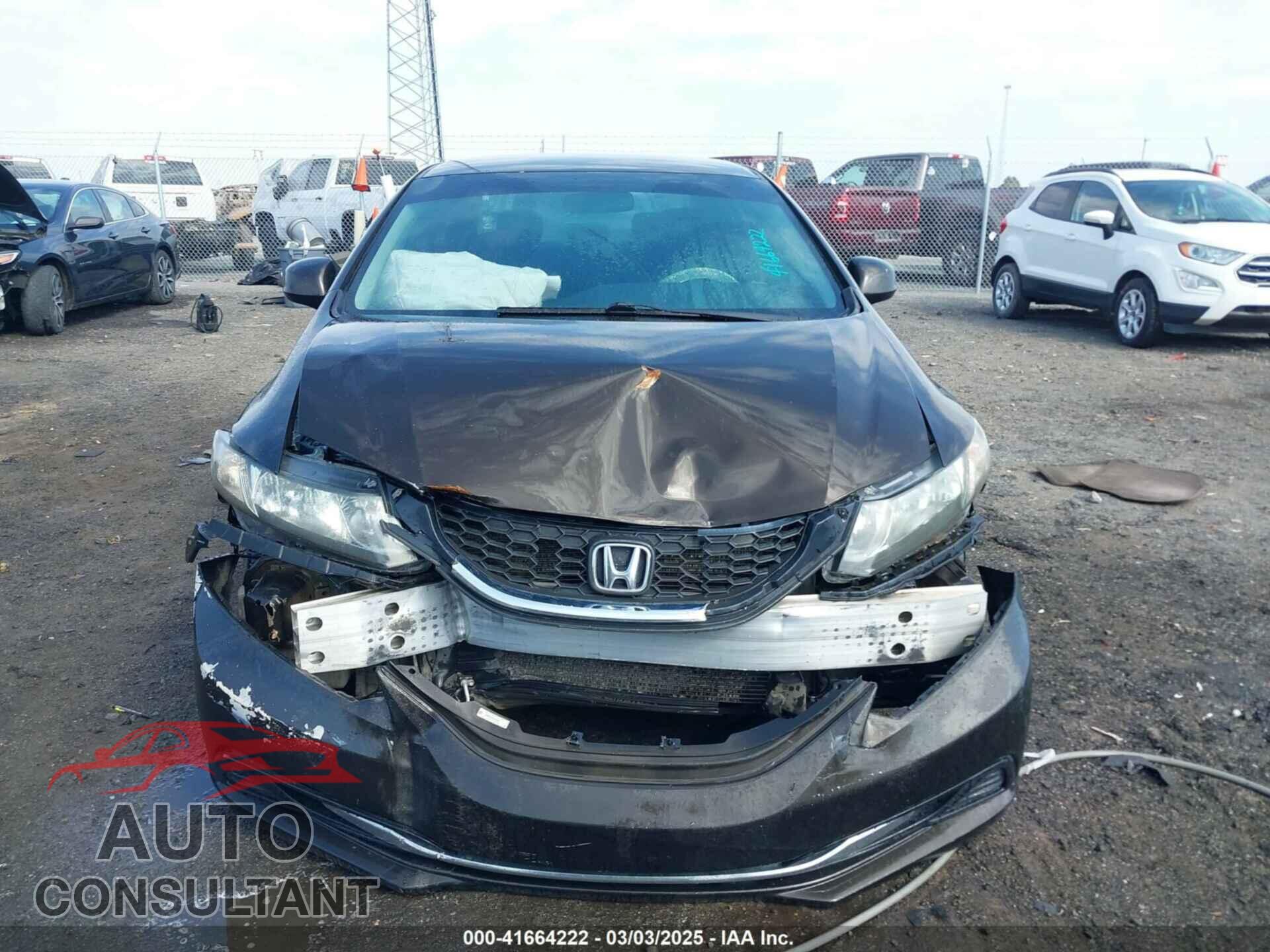 HONDA CIVIC 2013 - 2HGFB2F58DH520498