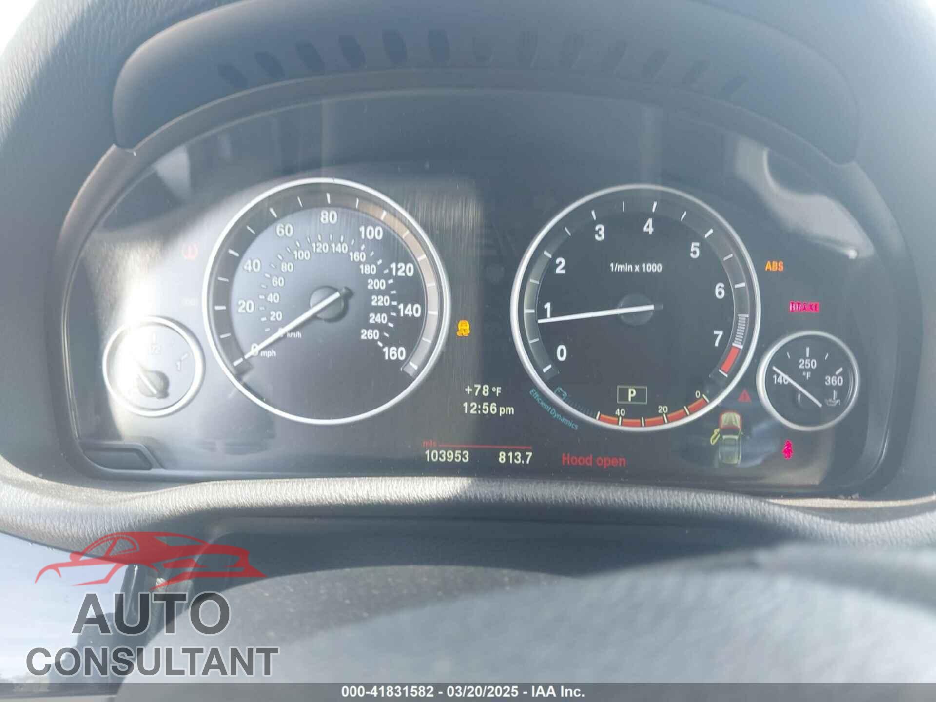 BMW X3 2014 - 5UXWX9C51E0D09485