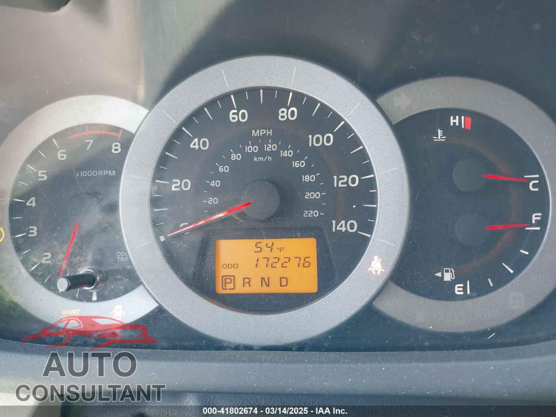 TOYOTA RAV4 2012 - 2T3BF4DV7CW257614