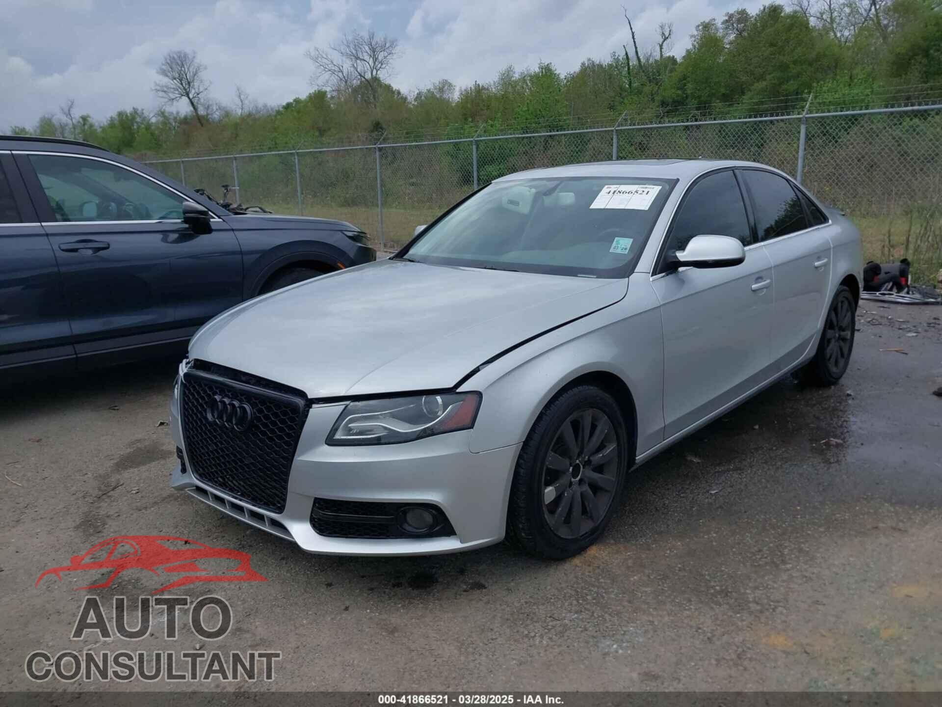 AUDI A4 2010 - WAUEFAFL3AN045124