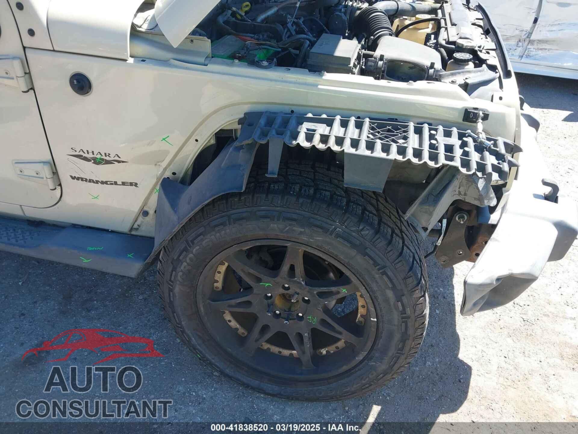 JEEP WRANGLER 2011 - 1J4AA5D13BL562732