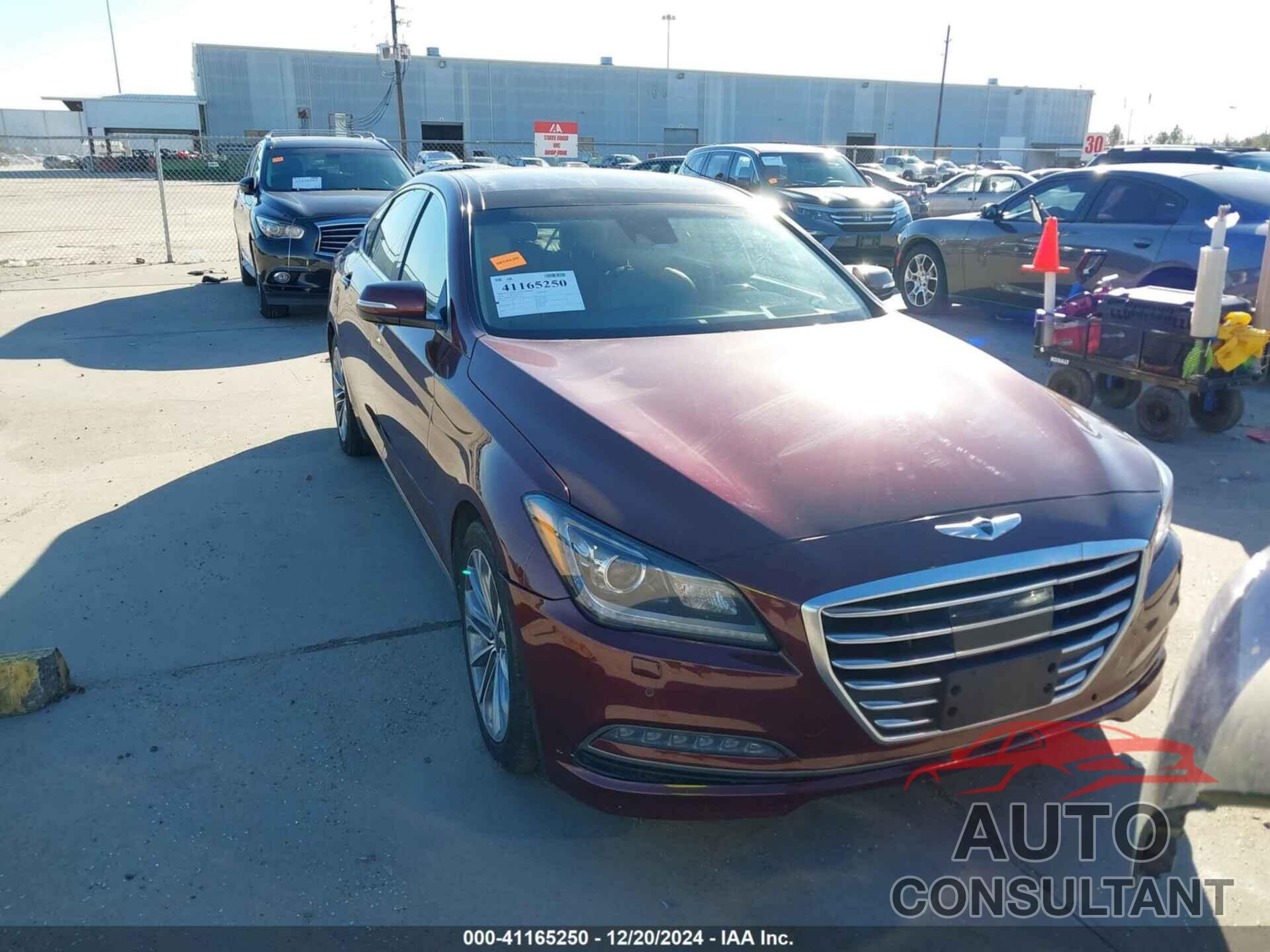 HYUNDAI GENESIS 2016 - KMHGN4JE8GU112691