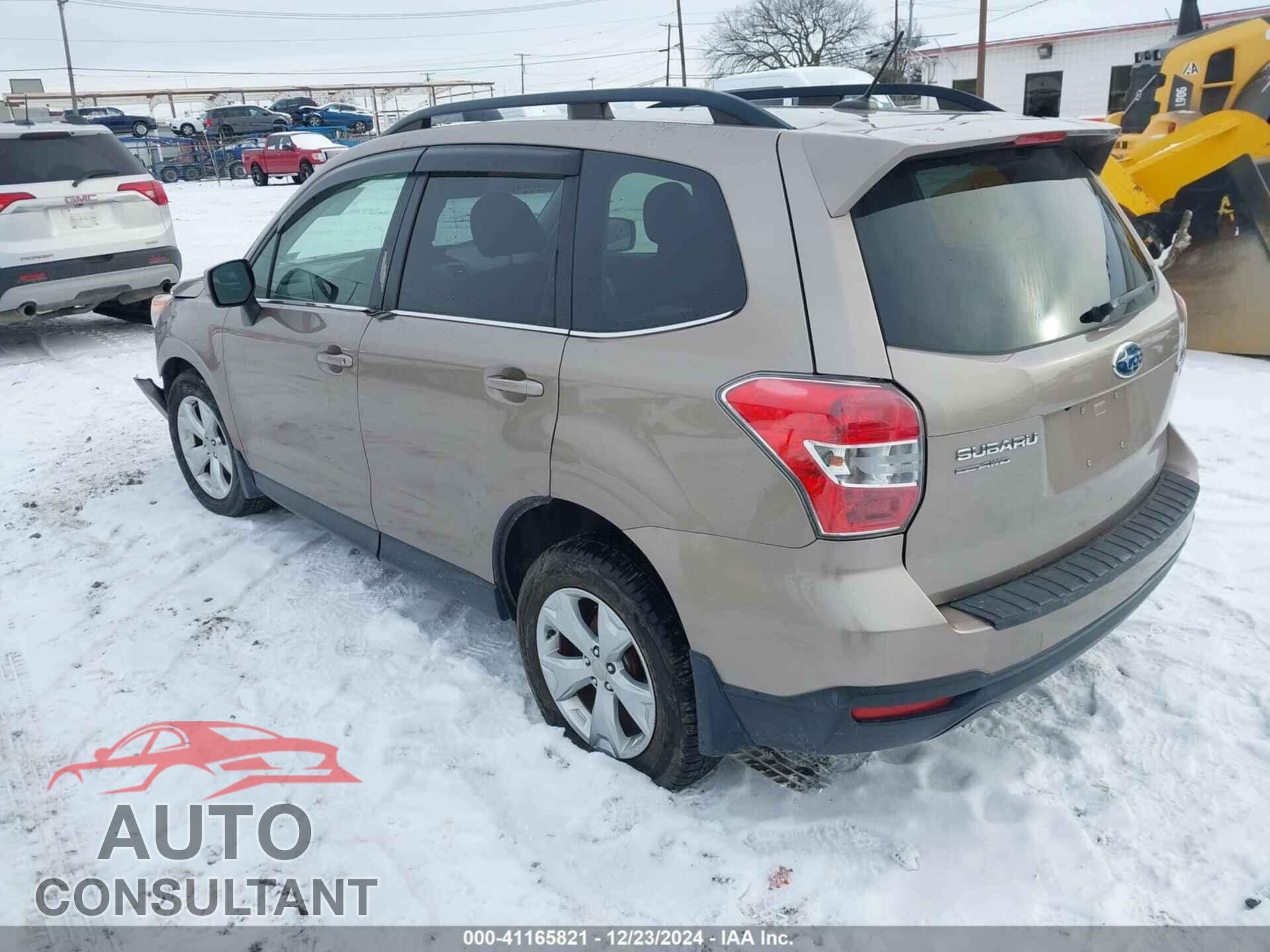 SUBARU FORESTER 2015 - JF2SJAKC9FH456898