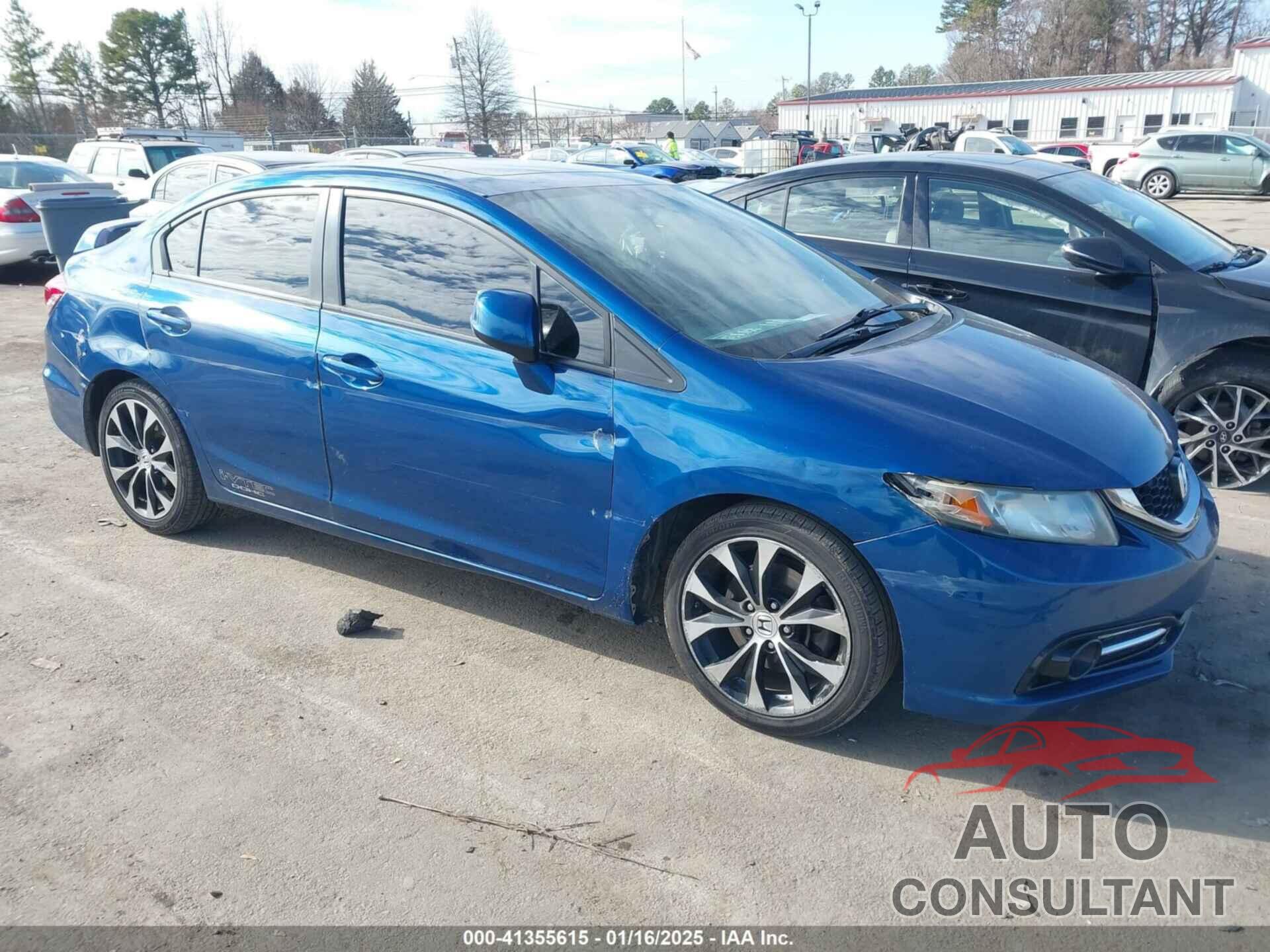 HONDA CIVIC 2013 - 2HGFB6E55DH705293