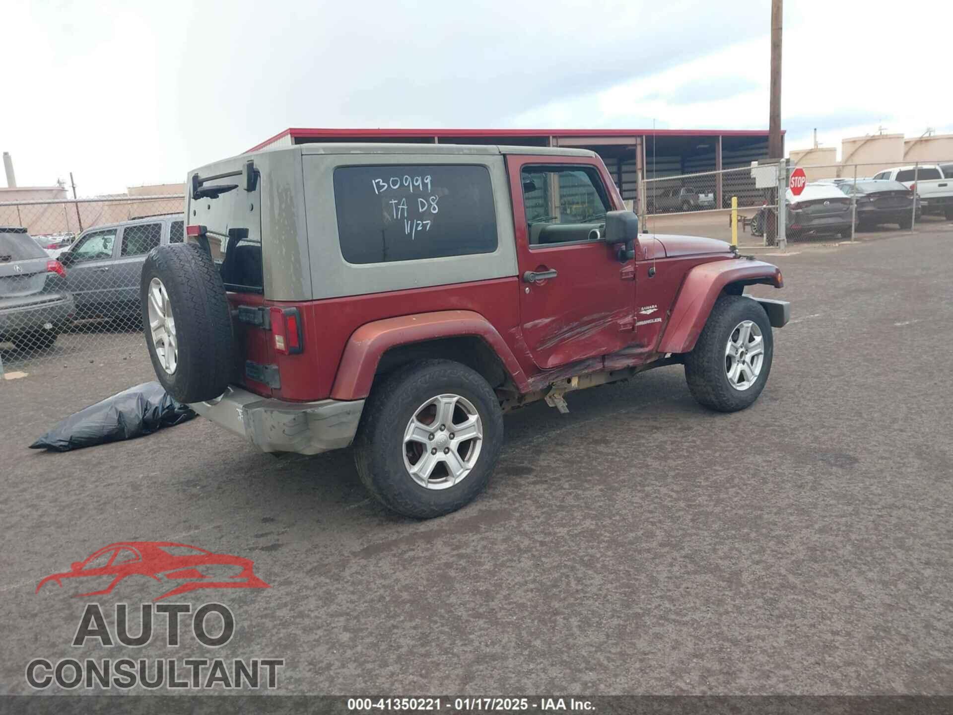 JEEP WRANGLER 2009 - 1J4FA54119L776733