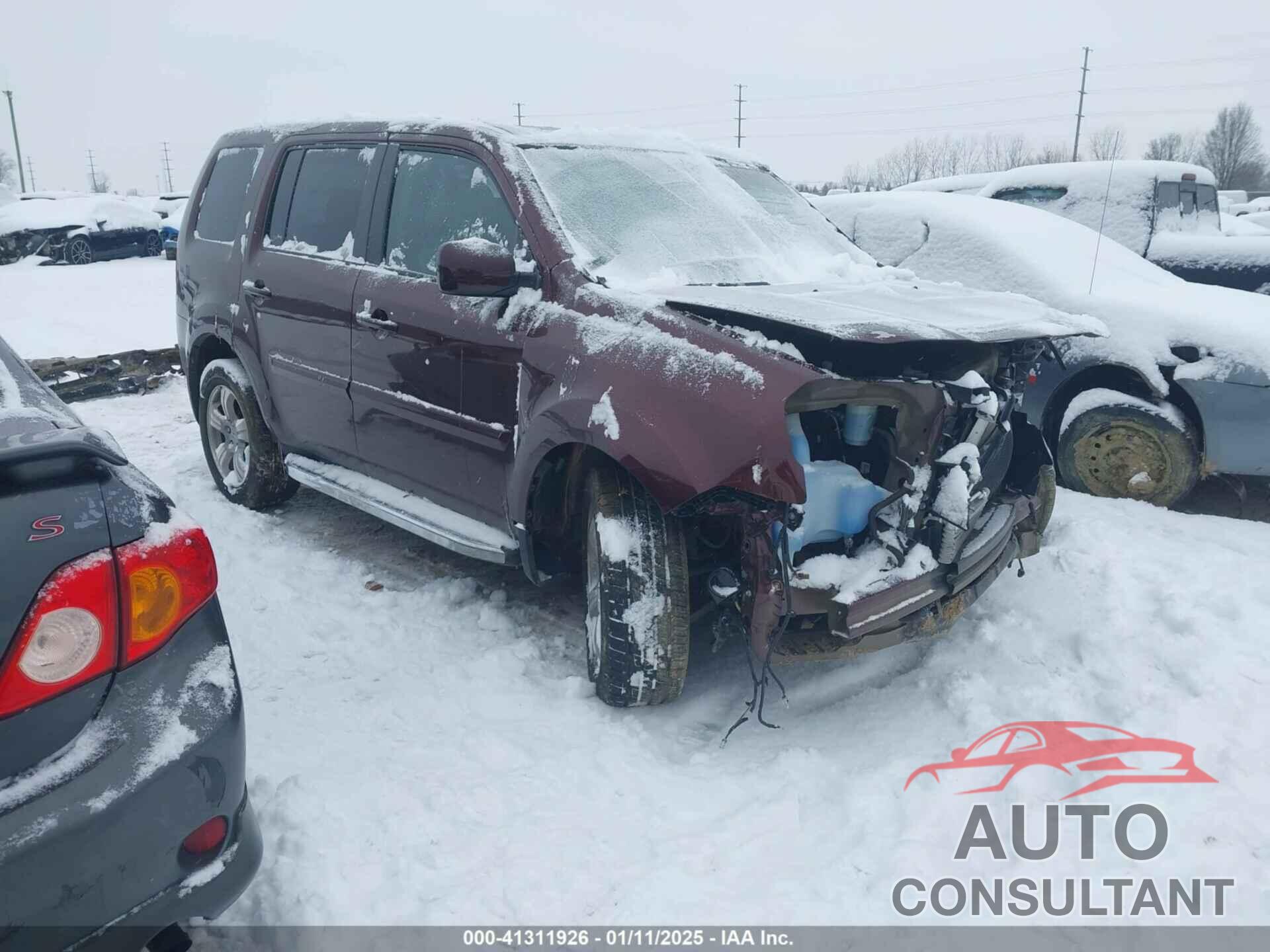 HONDA PILOT 2013 - 5FNYF4H58DB038124