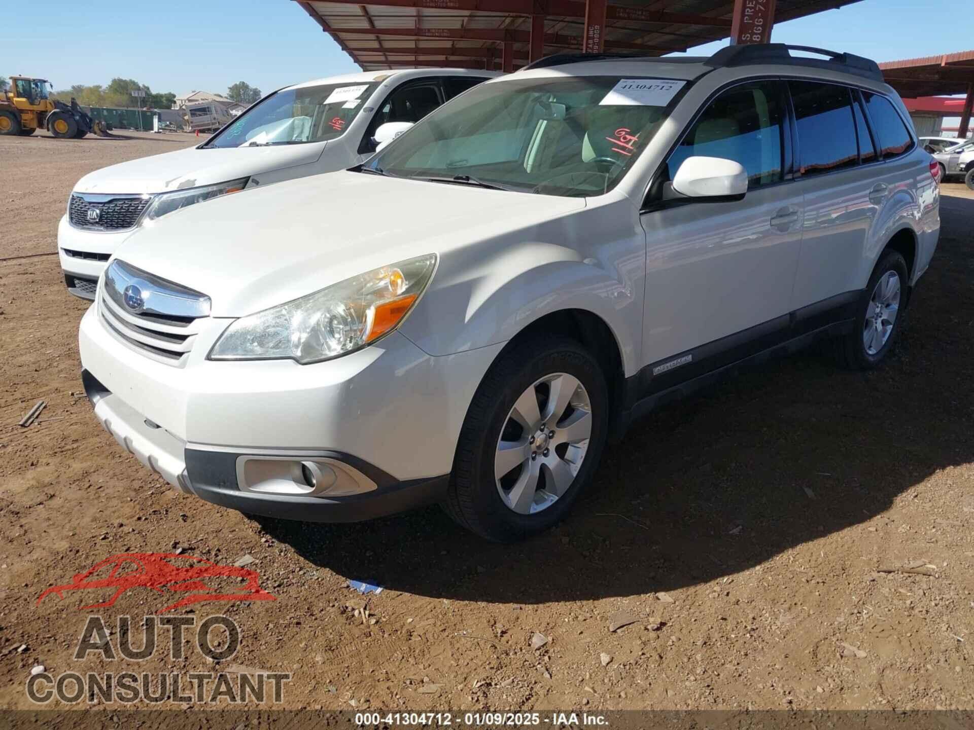 SUBARU OUTBACK 2010 - 4S4BRBKC6A3368518