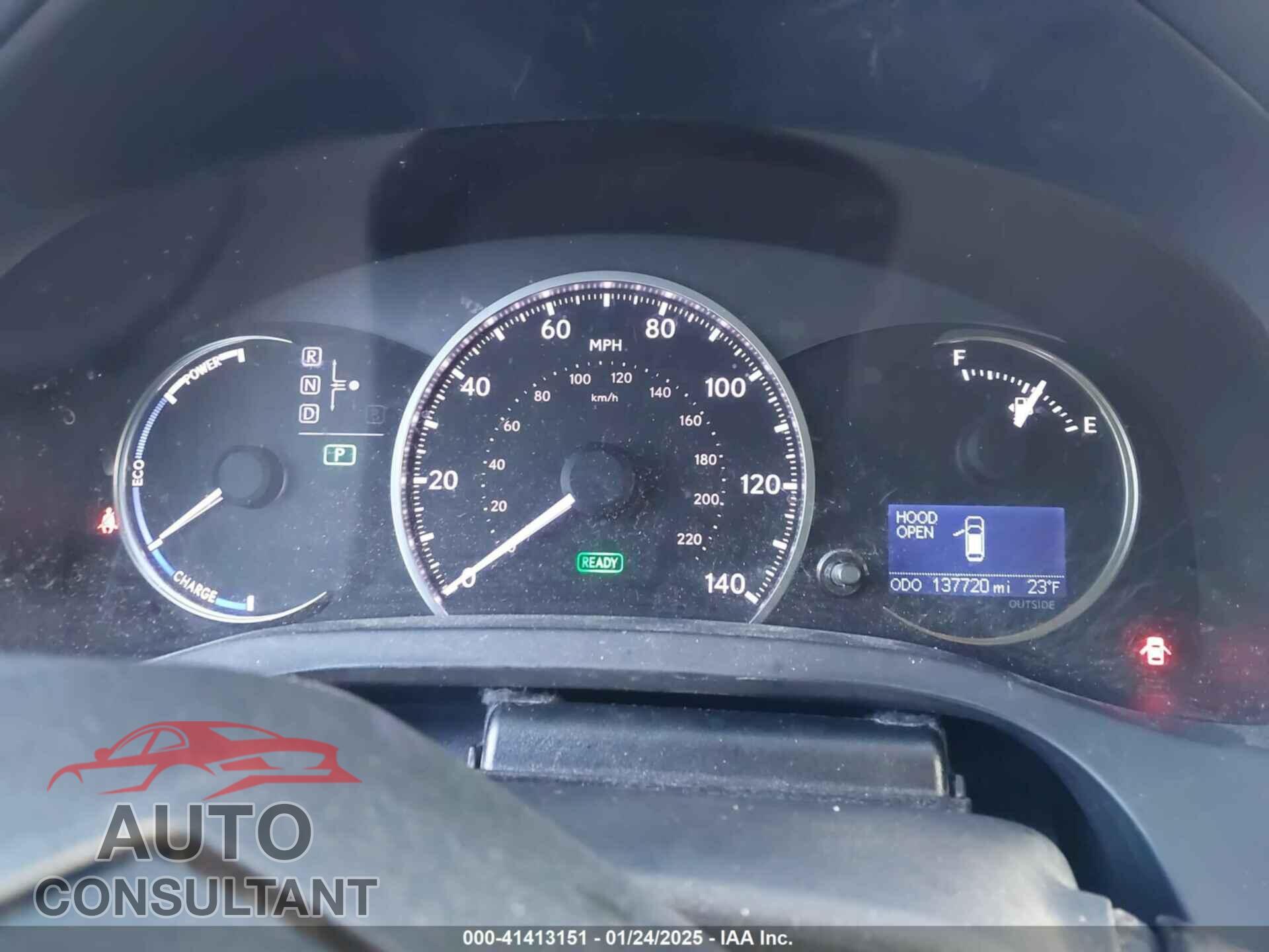 LEXUS CT 200H 2015 - JTHKD5BH3F2221679