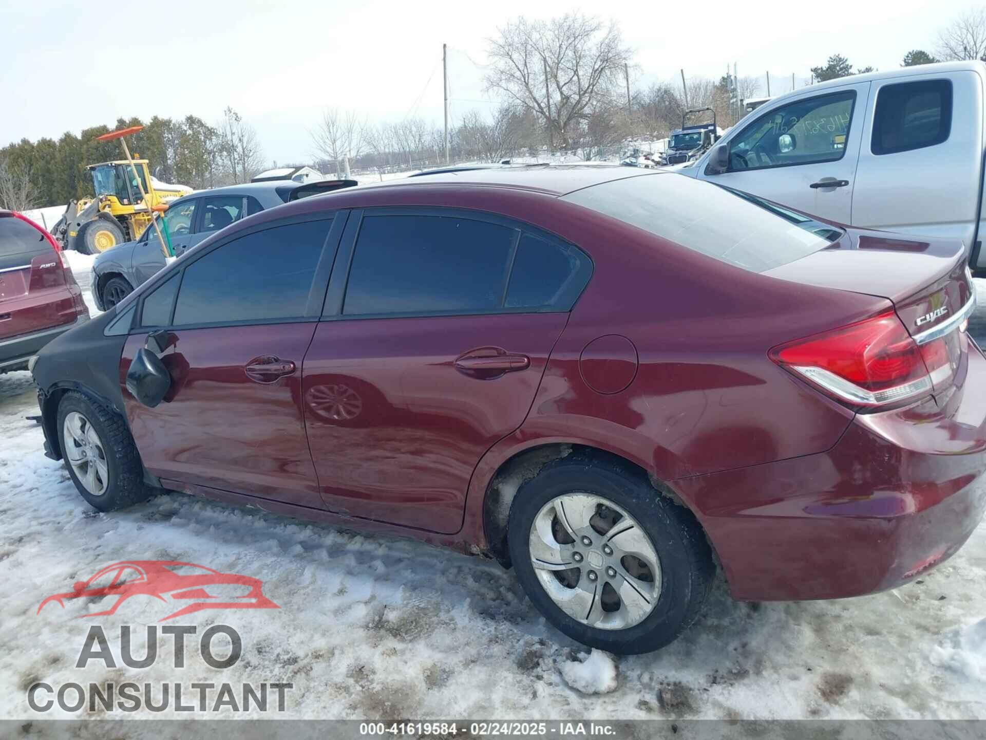 HONDA CIVIC 2013 - 2HGFB2F51DH575746