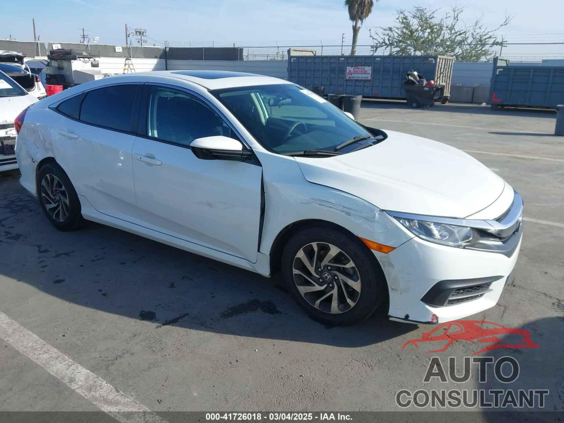 HONDA CIVIC 2016 - 19XFC2F77GE021673