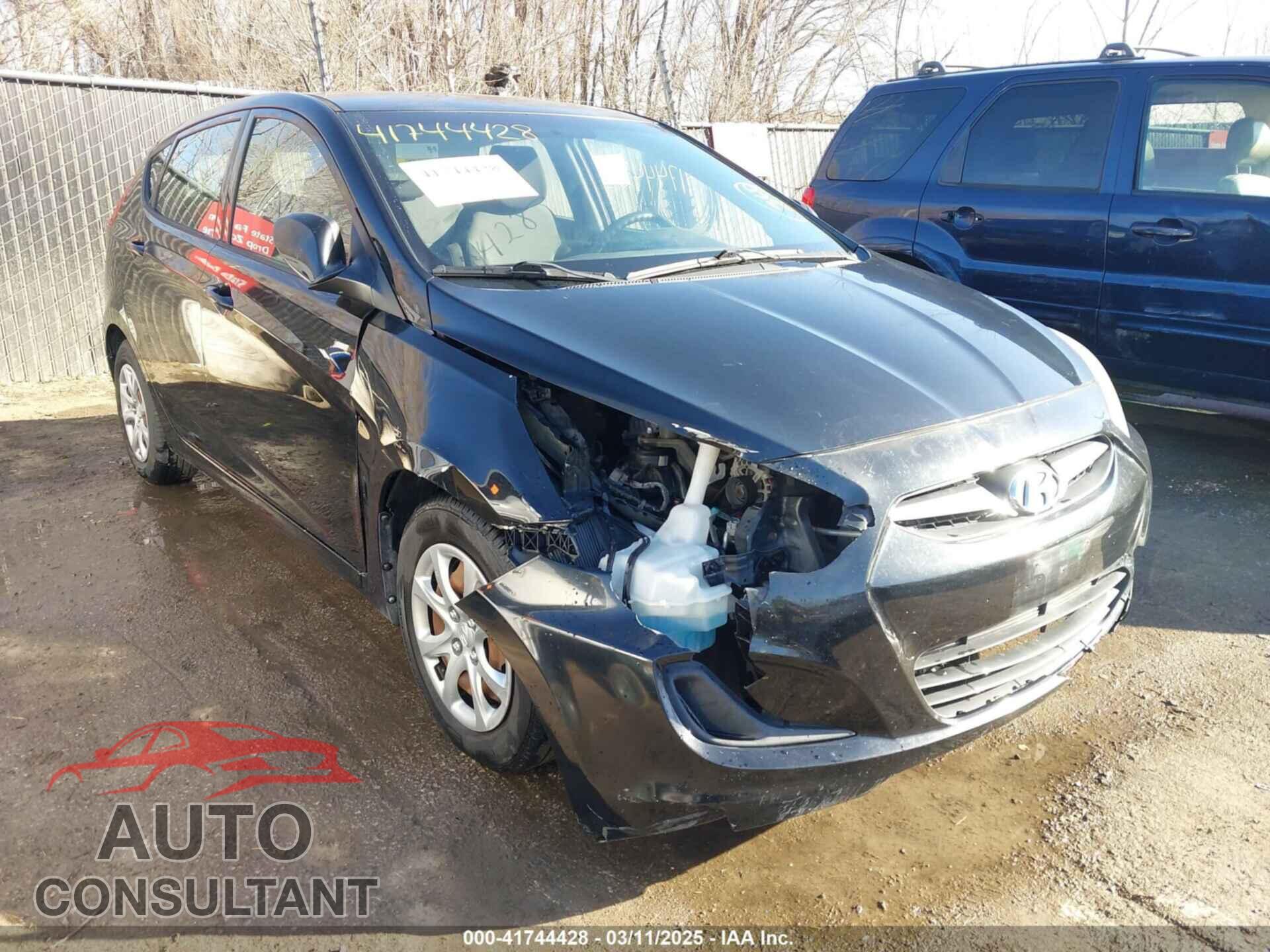HYUNDAI ACCENT 2013 - KMHCT5AE6DU128989