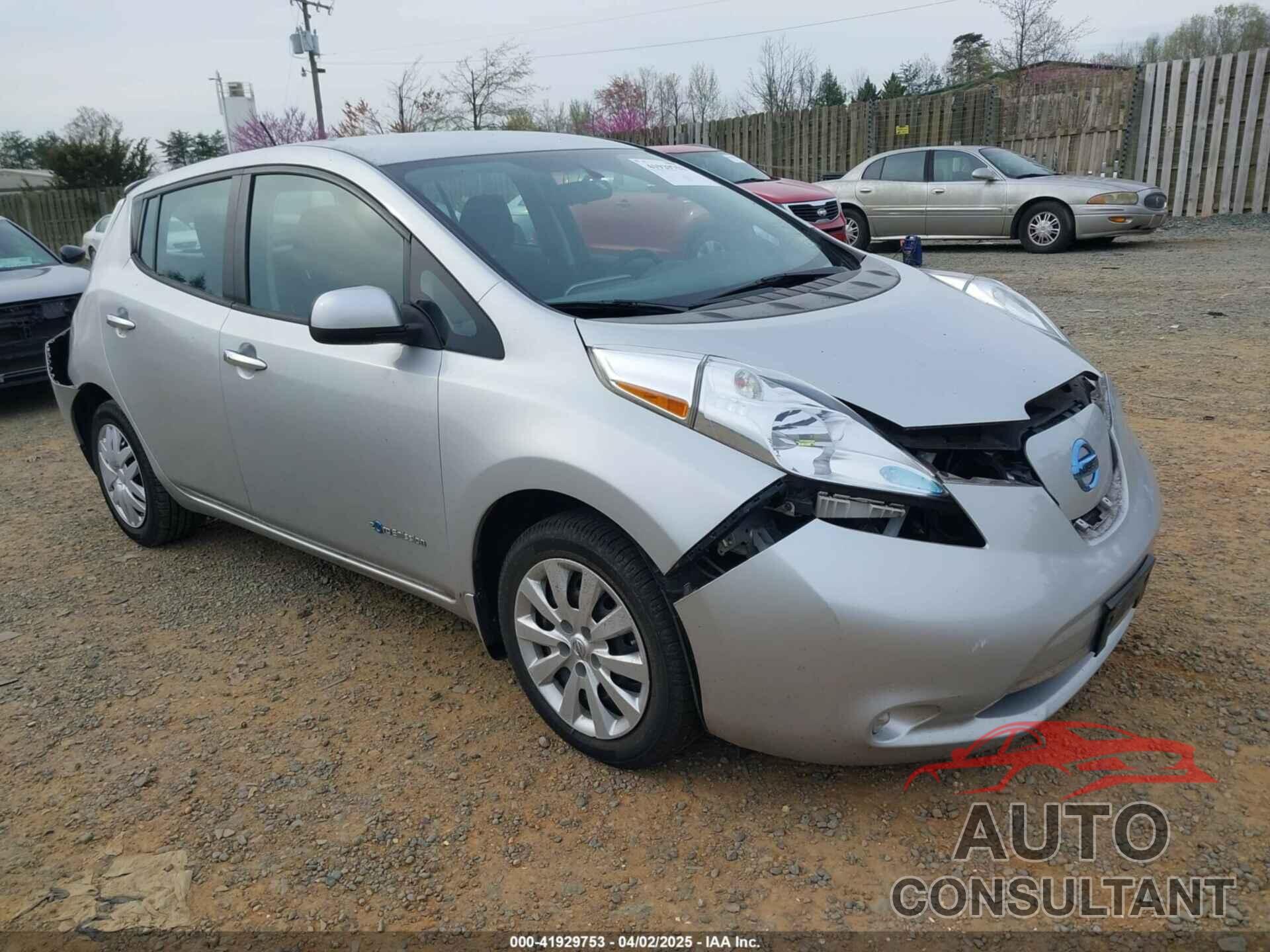 NISSAN LEAF 2016 - 1N4AZ0CP2GC301712