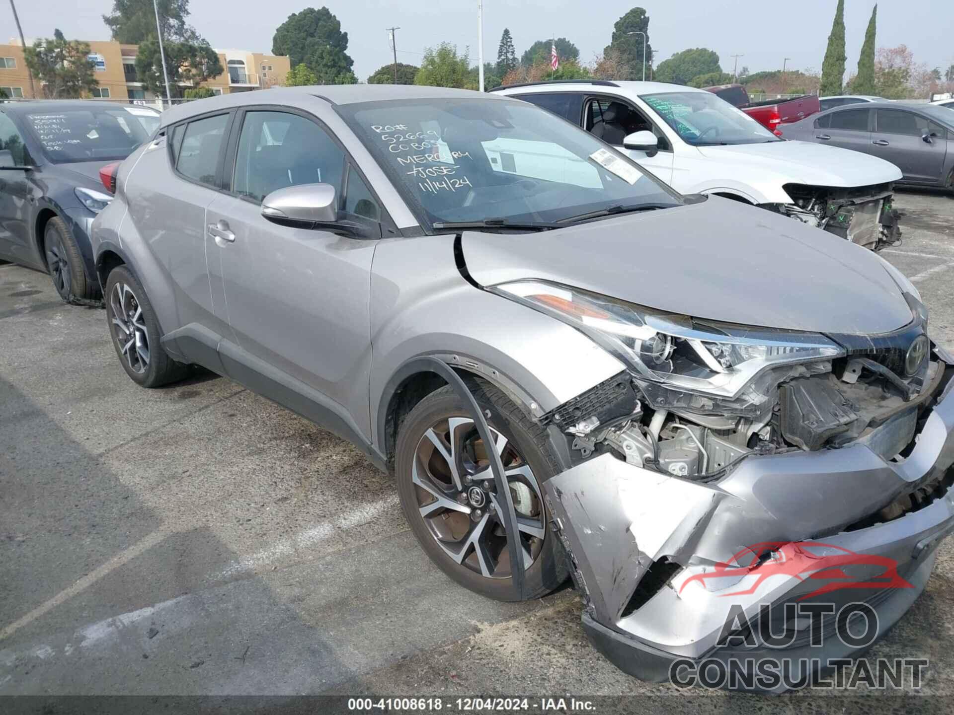 TOYOTA C-HR 2018 - NMTKHMBX3JR044655