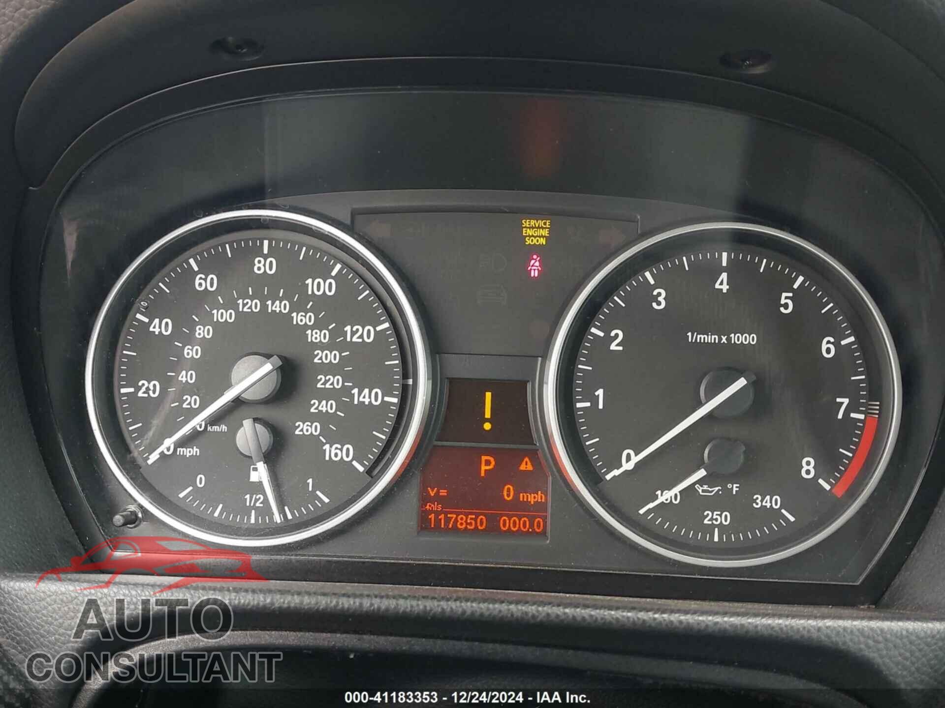 BMW 328I 2011 - WBAKE5C52BE429853