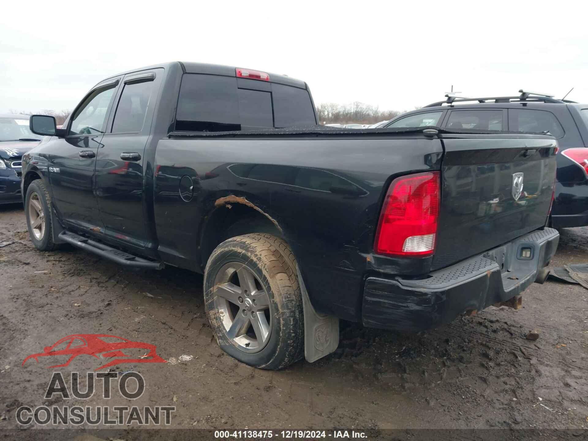 DODGE RAM 1500 2010 - 1D7RV1GT7AS221671
