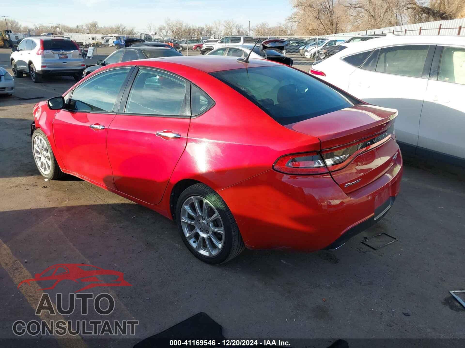 DODGE DART 2013 - 1C3CDFCH4DD214546