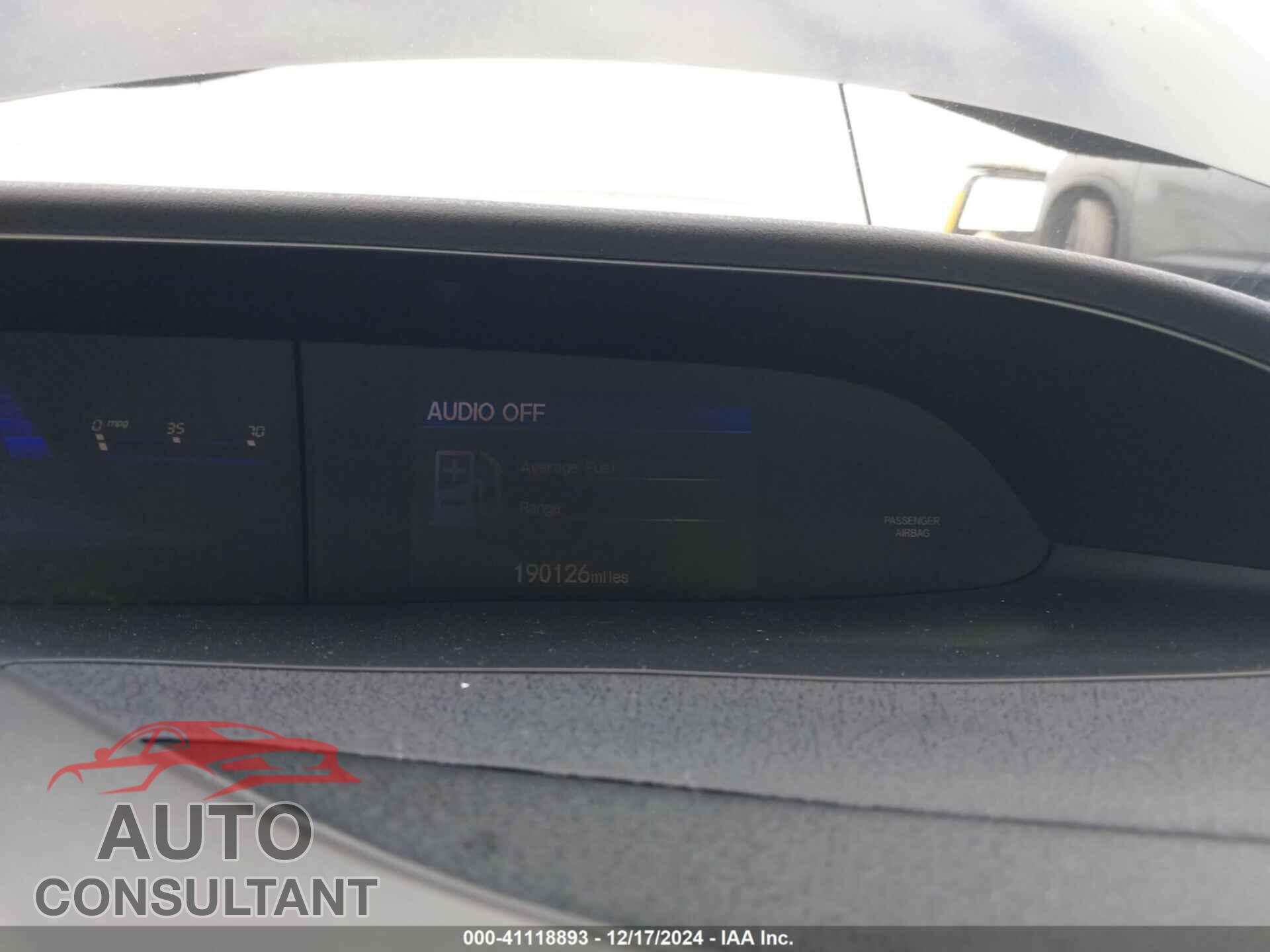 HONDA CIVIC 2012 - 2HGFB2F87CH567062