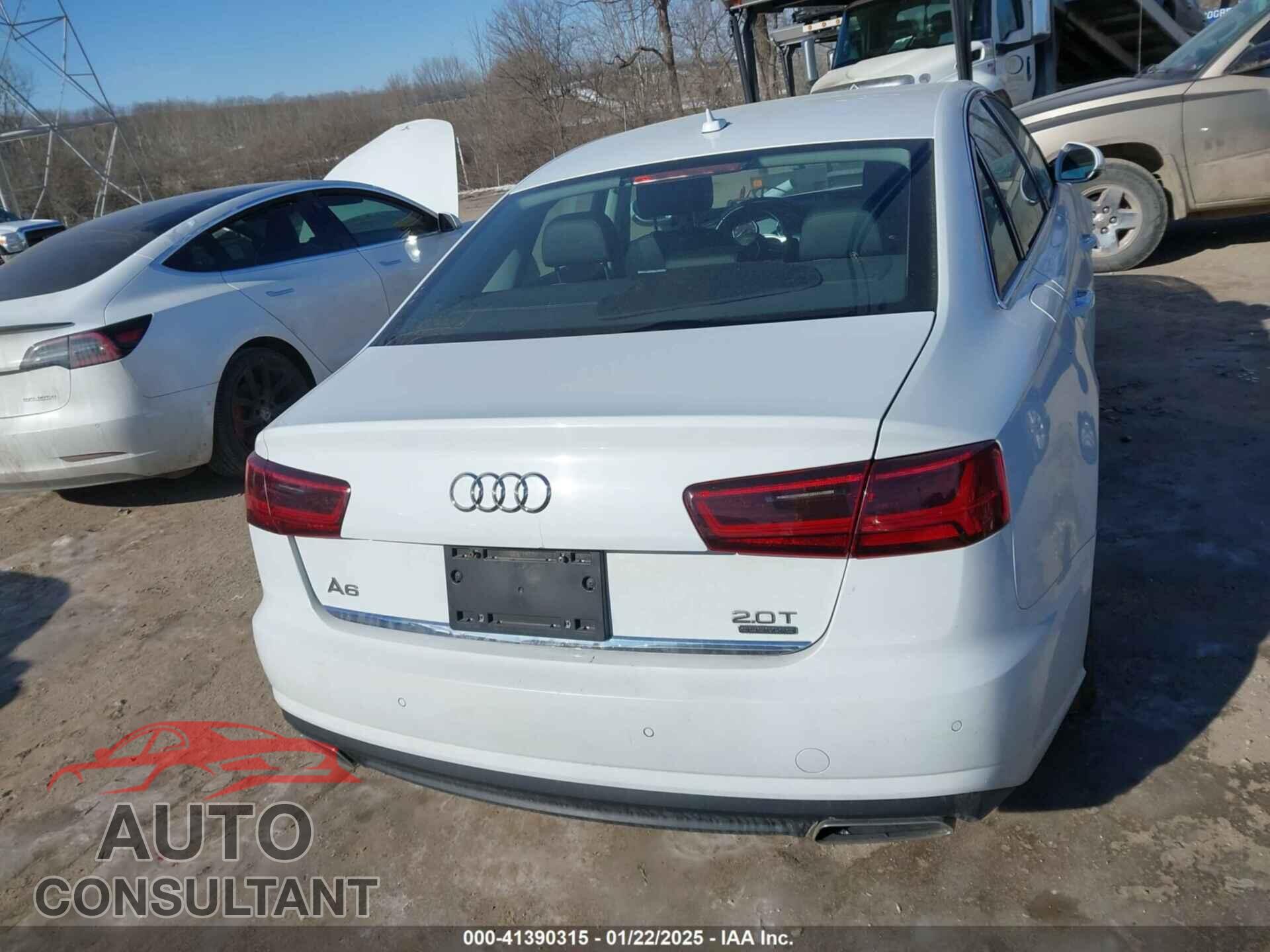AUDI A6 2016 - WAUGFAFC6GN077406