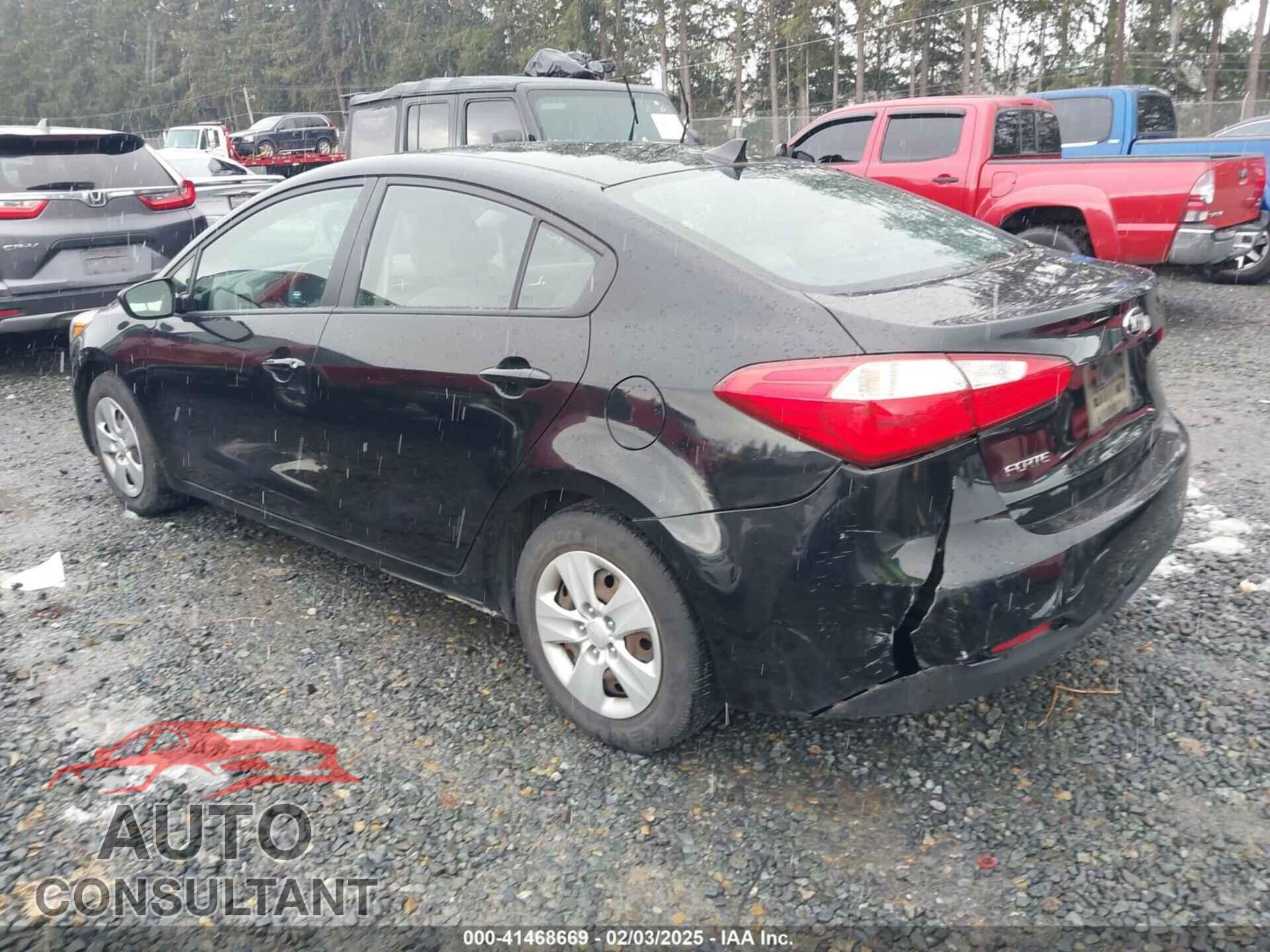 KIA FORTE 2016 - KNAFK4A66G5510880