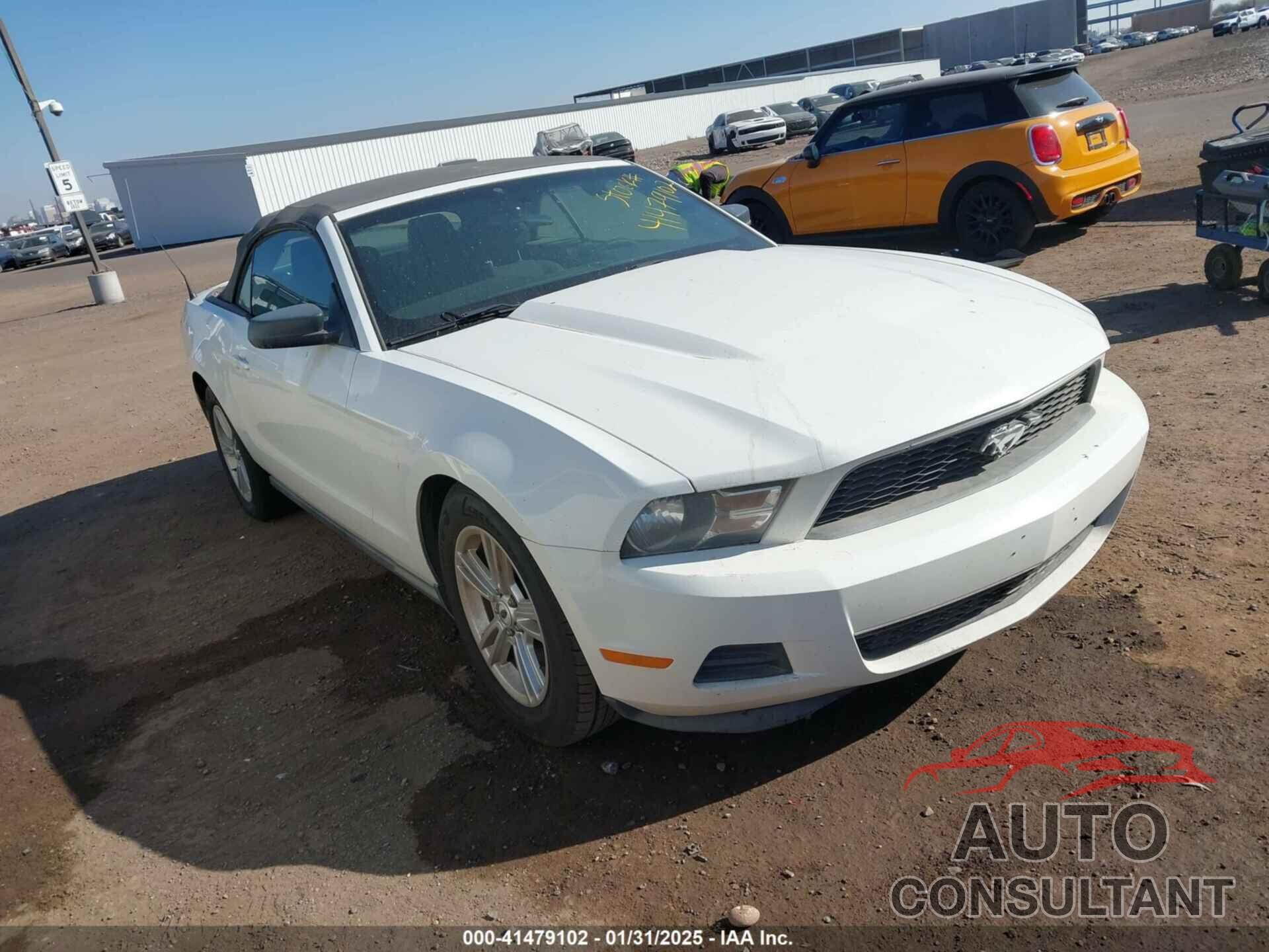 FORD MUSTANG 2012 - 1ZVBP8EM6C5235134