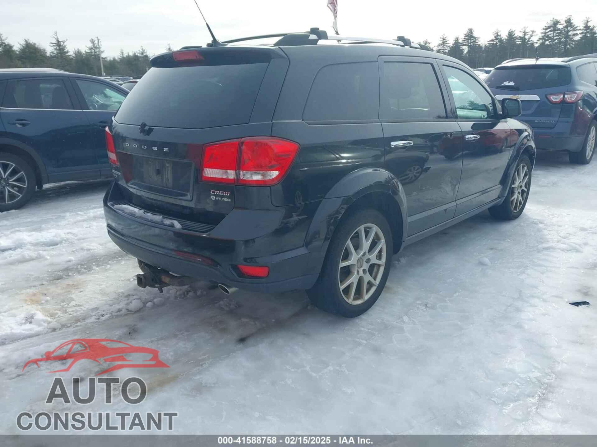 DODGE JOURNEY 2011 - 3D4PH3FG2BT534980