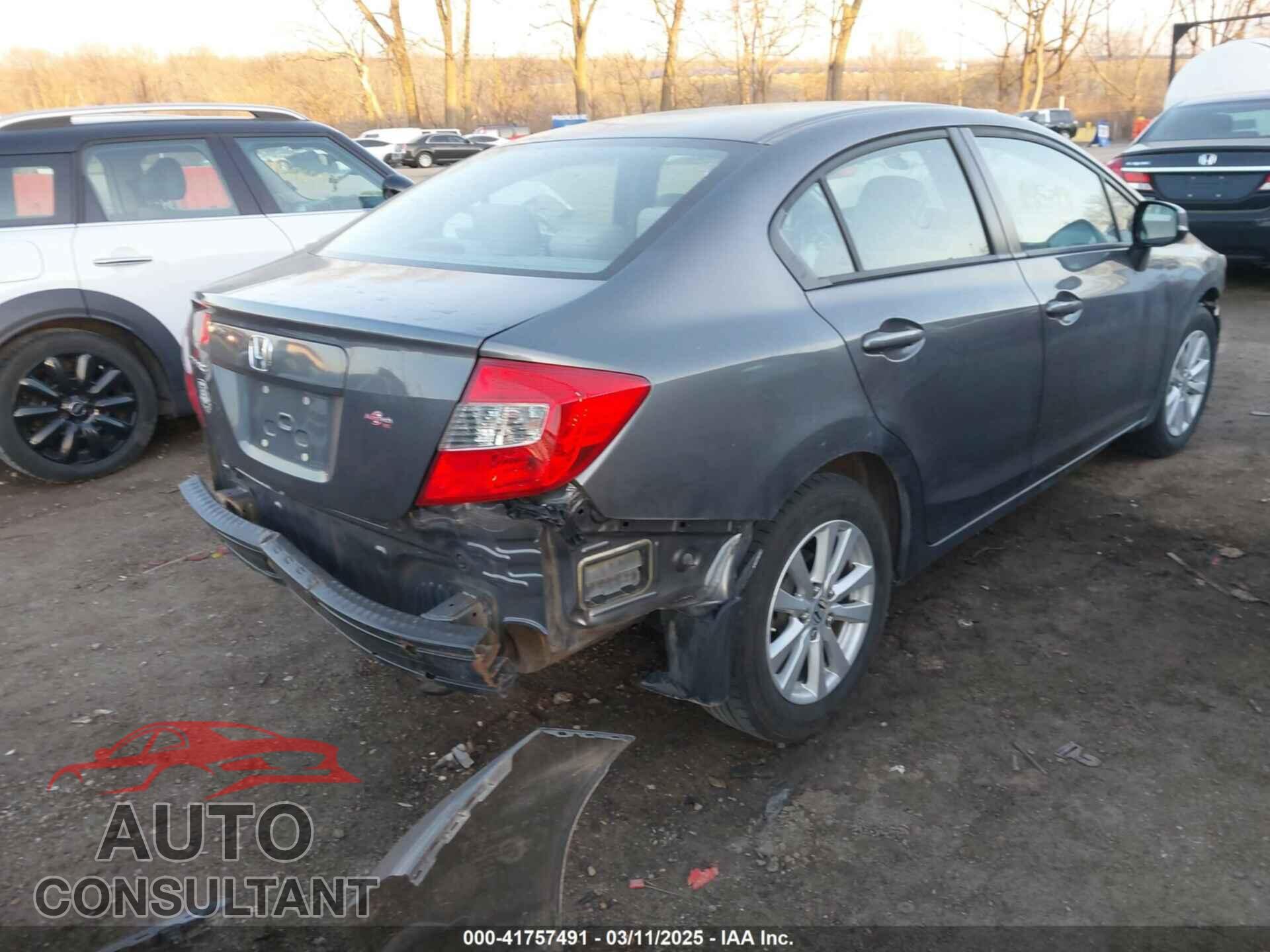 HONDA CIVIC 2012 - 19XFB2F80CE029054